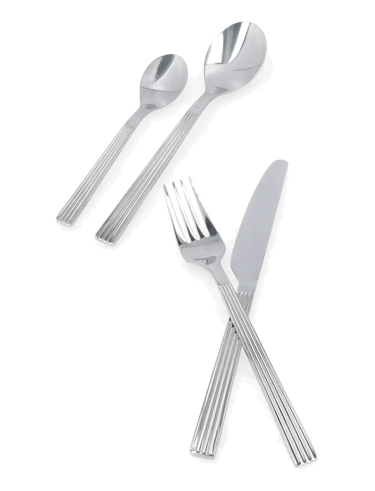 Rosendahl - GC Nouveau Cutlery set steel 16 parts - sets de couverts - steel - 2