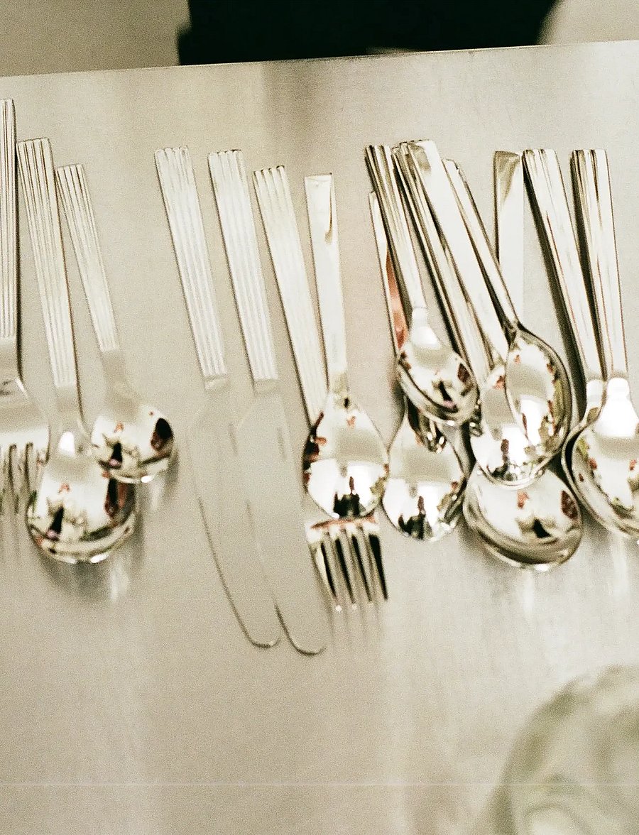 Rosendahl - GC Nouveau Cutlery set steel 16 parts - sets de couverts - steel - 5