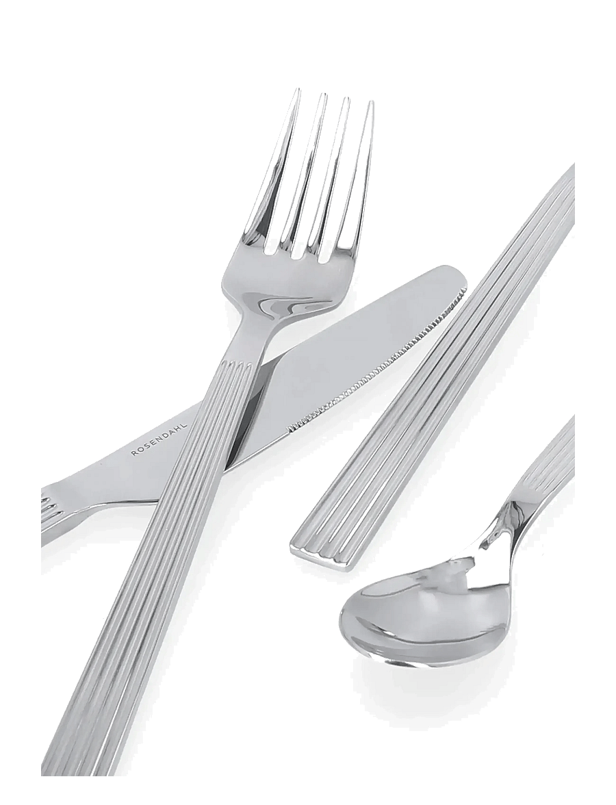Rosendahl - GC Nouveau Cutlery set steel 16 parts - sets de couverts - steel - 3