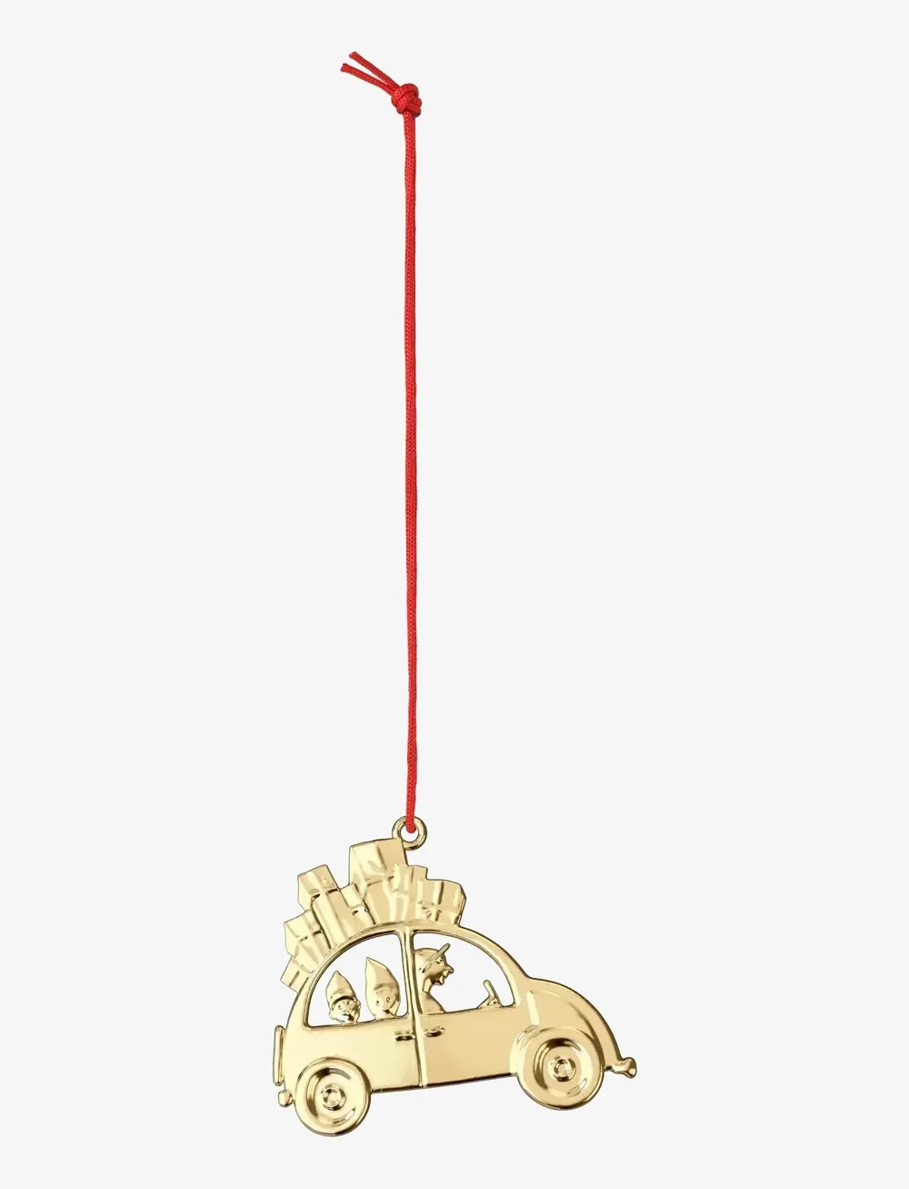 Rosendahl - Christmas Car H6.5 gold plated - christmas baubles - gold plated - 0