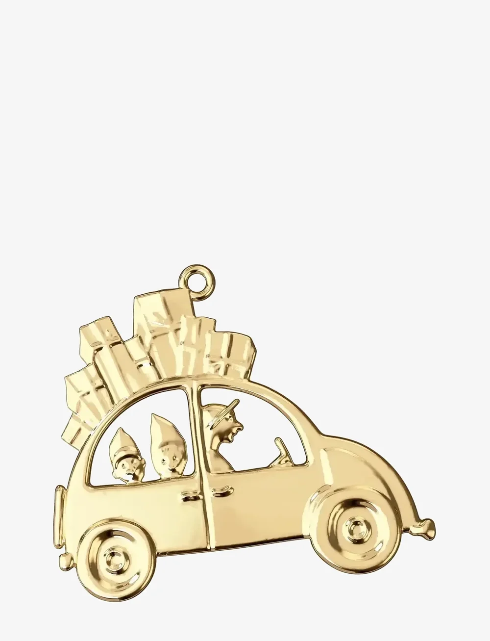 Rosendahl - Christmas Car H6.5 gold plated - christmas baubles - gold plated - 1
