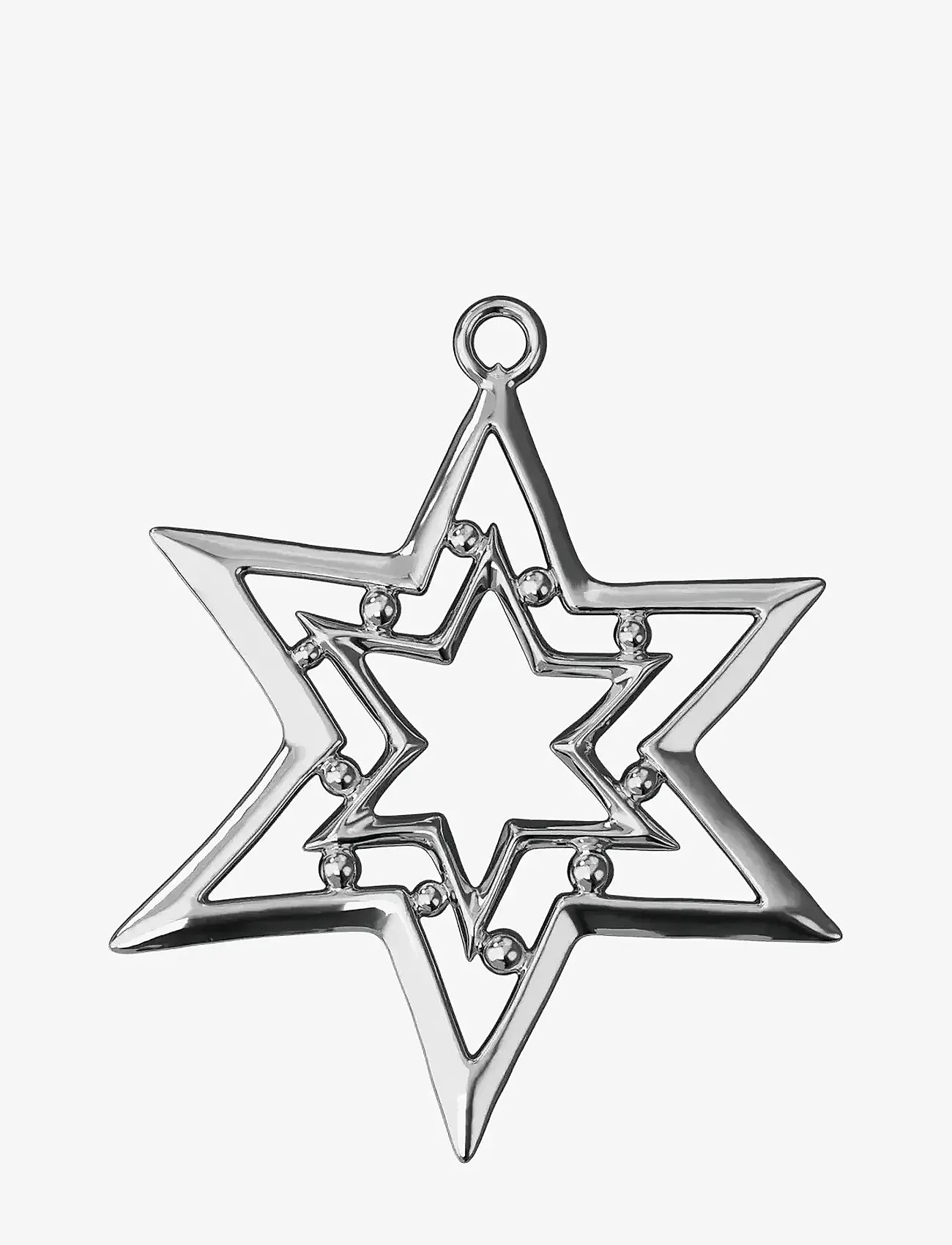 Rosendahl - Trille Stjerne H8 forsølvet - silver plated - 2
