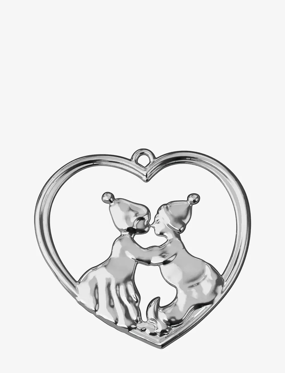 Rosendahl - Kissing Elves H6.5 silver plated - weihnachtskugeln - silver plated - 1