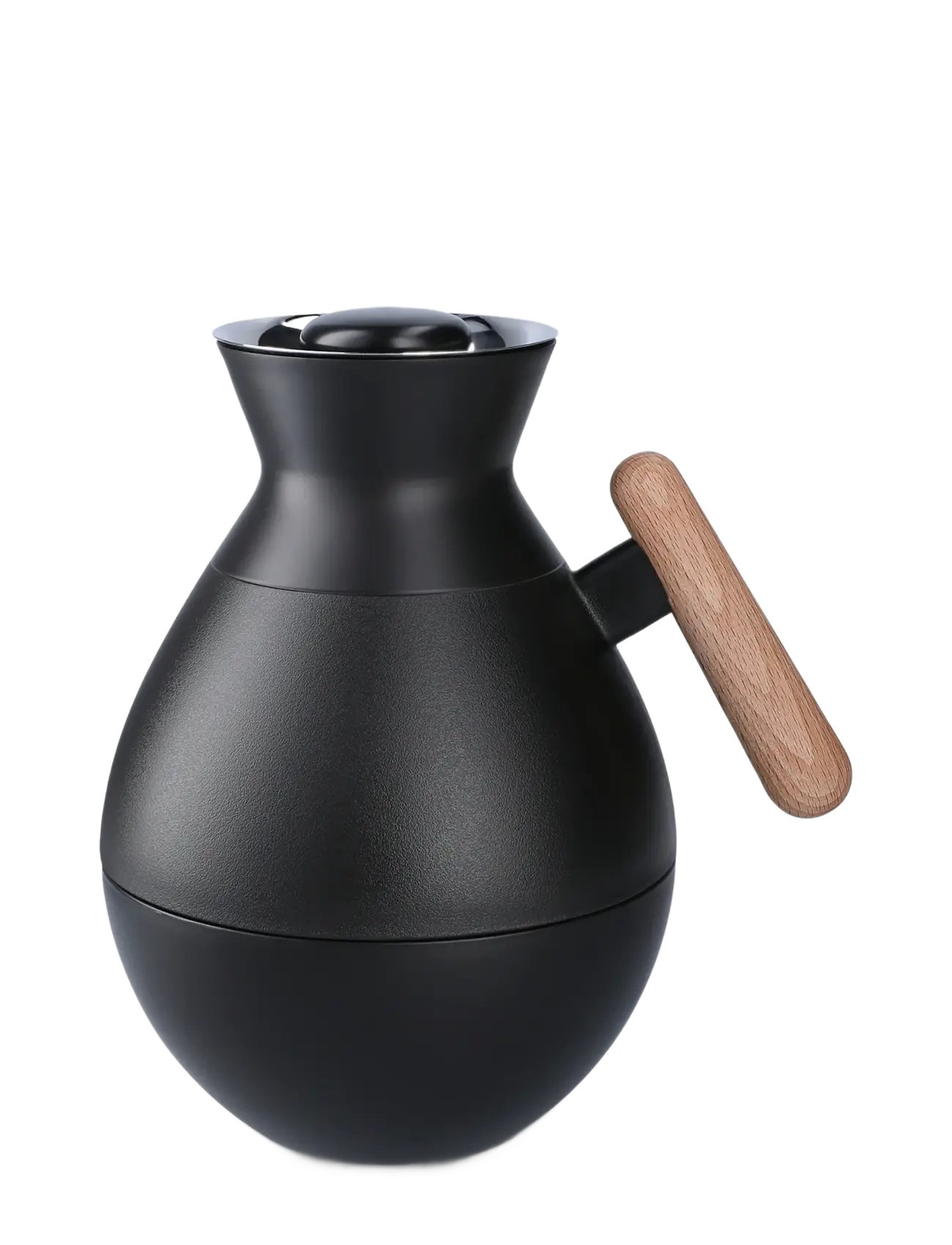 ROSENDAHL Rosendahl Stay Warm Termokande Rund 1,0 L Sort Schwarz - 23.5 CM - Unisex