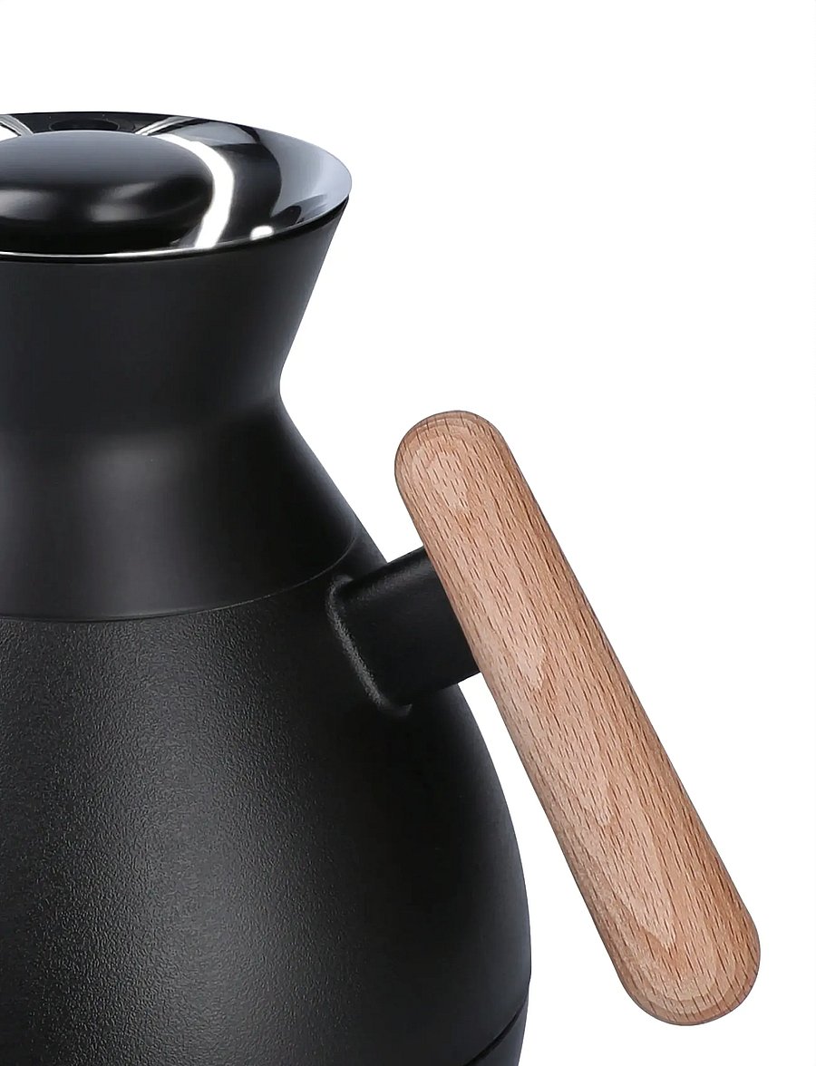 Rosendahl - Rosendahl Stay warm thermo round 1,0 l black - termokarahvinid - black - 5