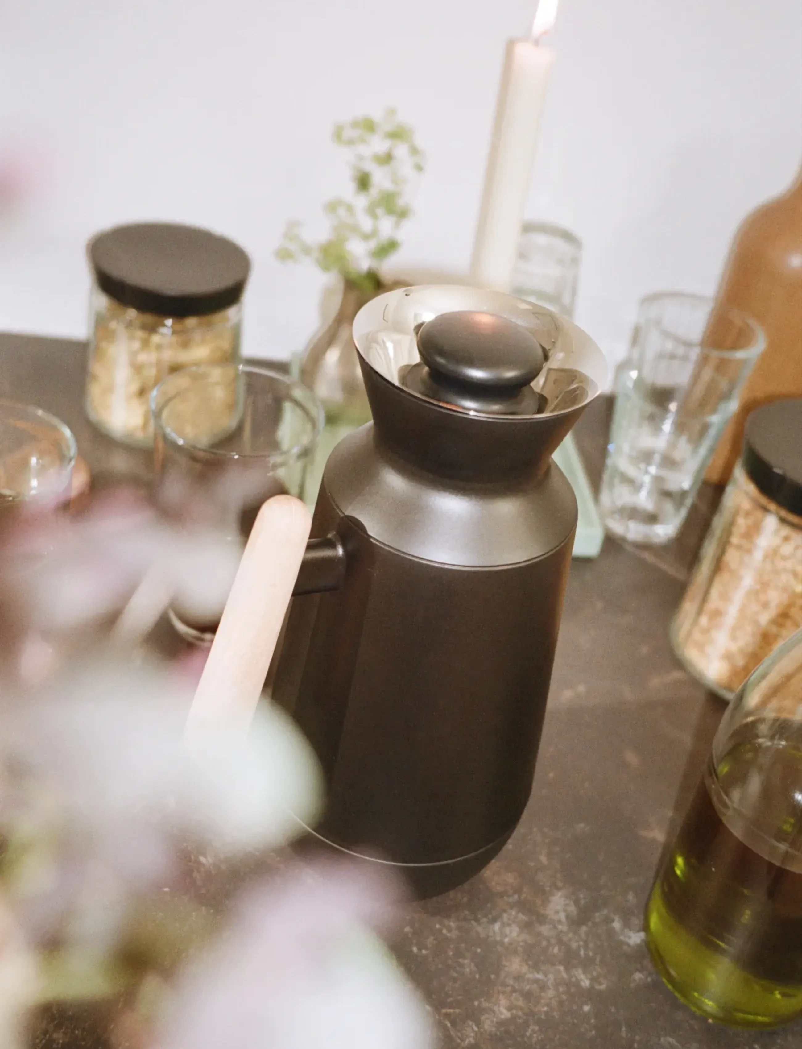 Rosendahl - Rosendahl DayBreak termokande høj 1,0 l sort - termokander - black - 4