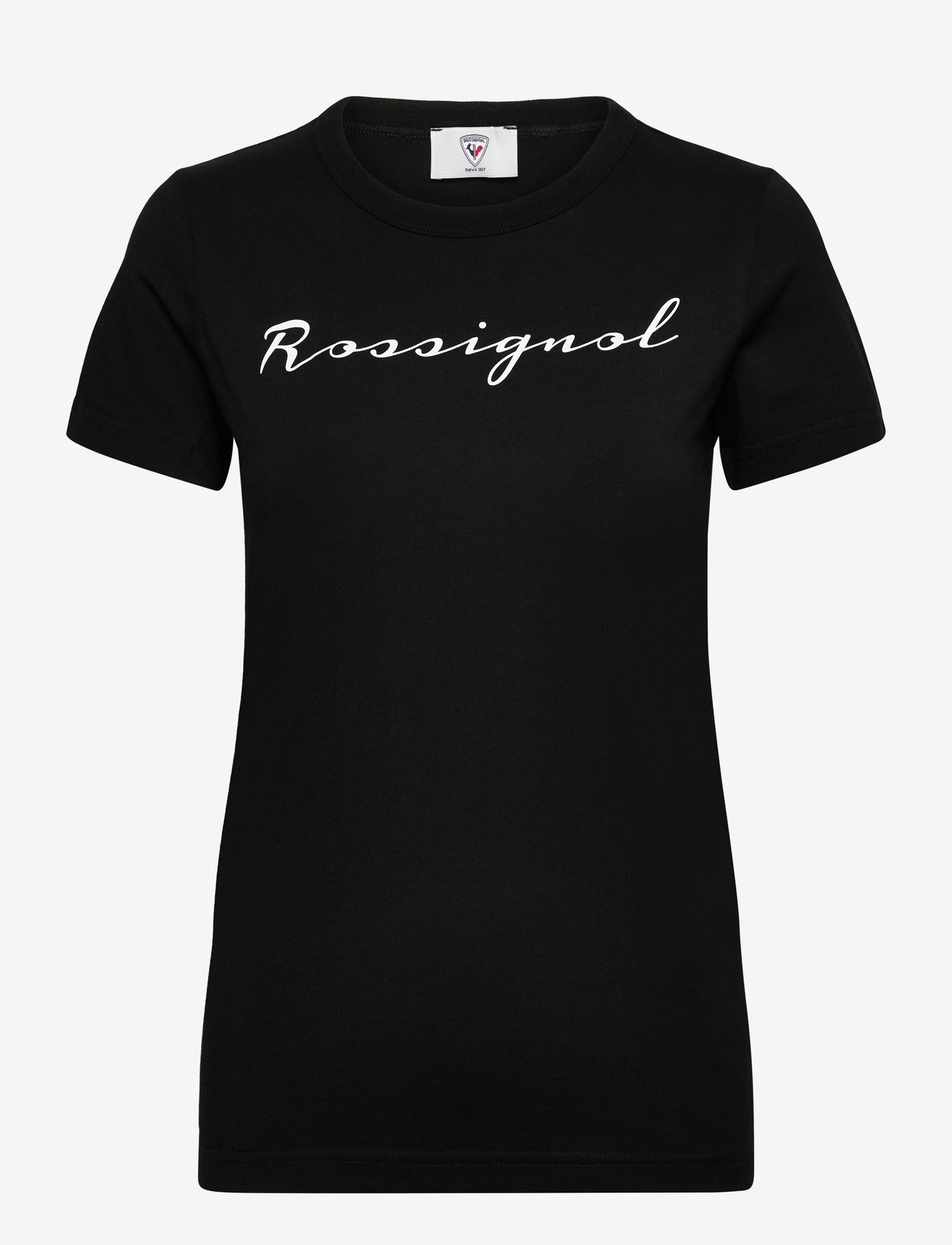 ROSSIGNOL - W LOGO ROSSI TEE - t-shirts - black - 1