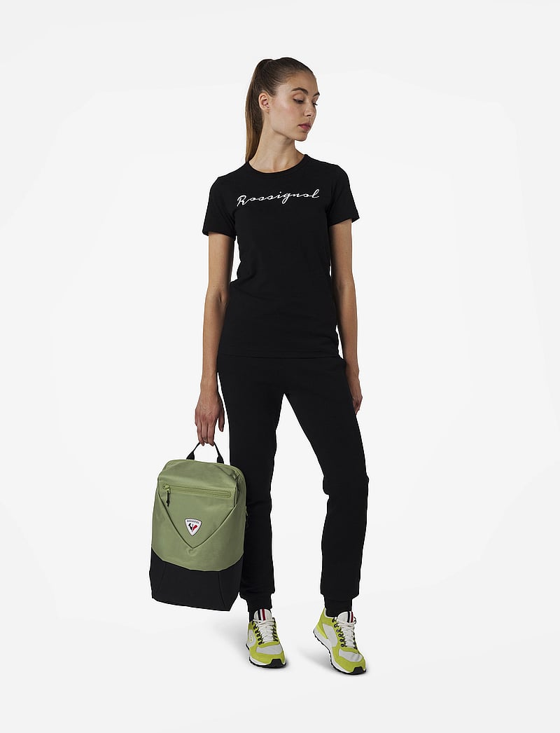 ROSSIGNOL - W LOGO ROSSI TEE - t-shirts - black - 3