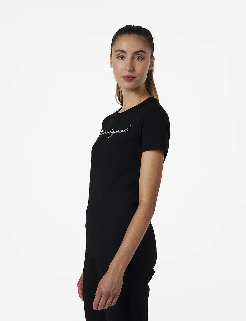 ROSSIGNOL - W LOGO ROSSI TEE - t-shirts - black - 5