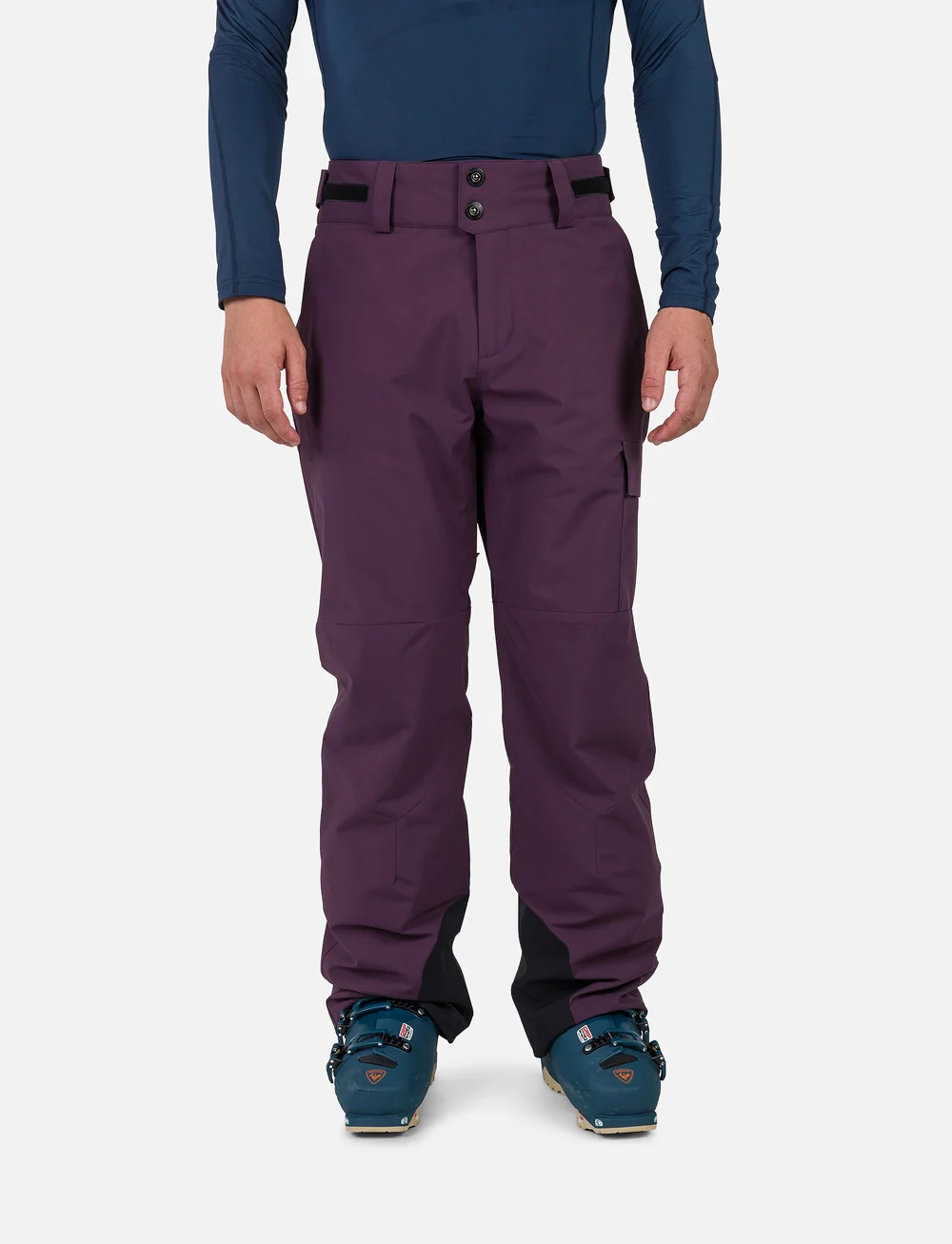 ROSSIGNOL - RELAX PANT - skibukser - mulberry - 0