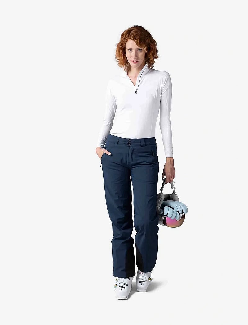 ROSSIGNOL - W CLASSIQUE 1/2 ZIP - fleece & midlayer - white - 3