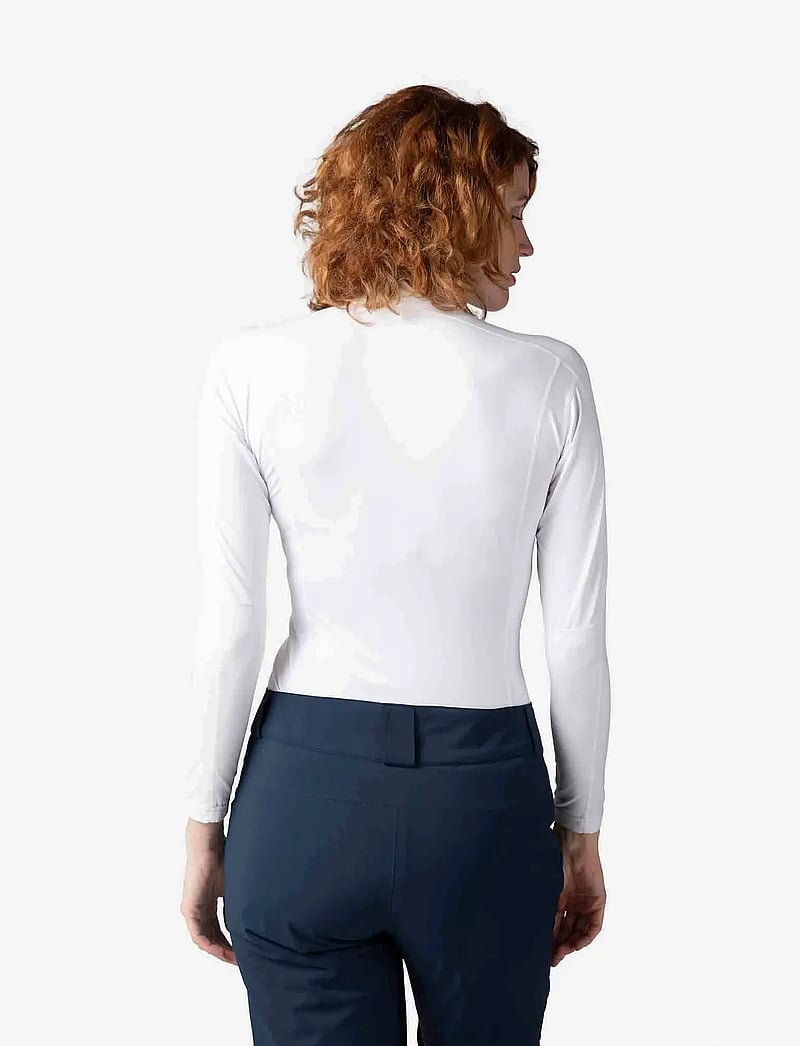 ROSSIGNOL - W CLASSIQUE 1/2 ZIP - fleece & midlayer - white - 4