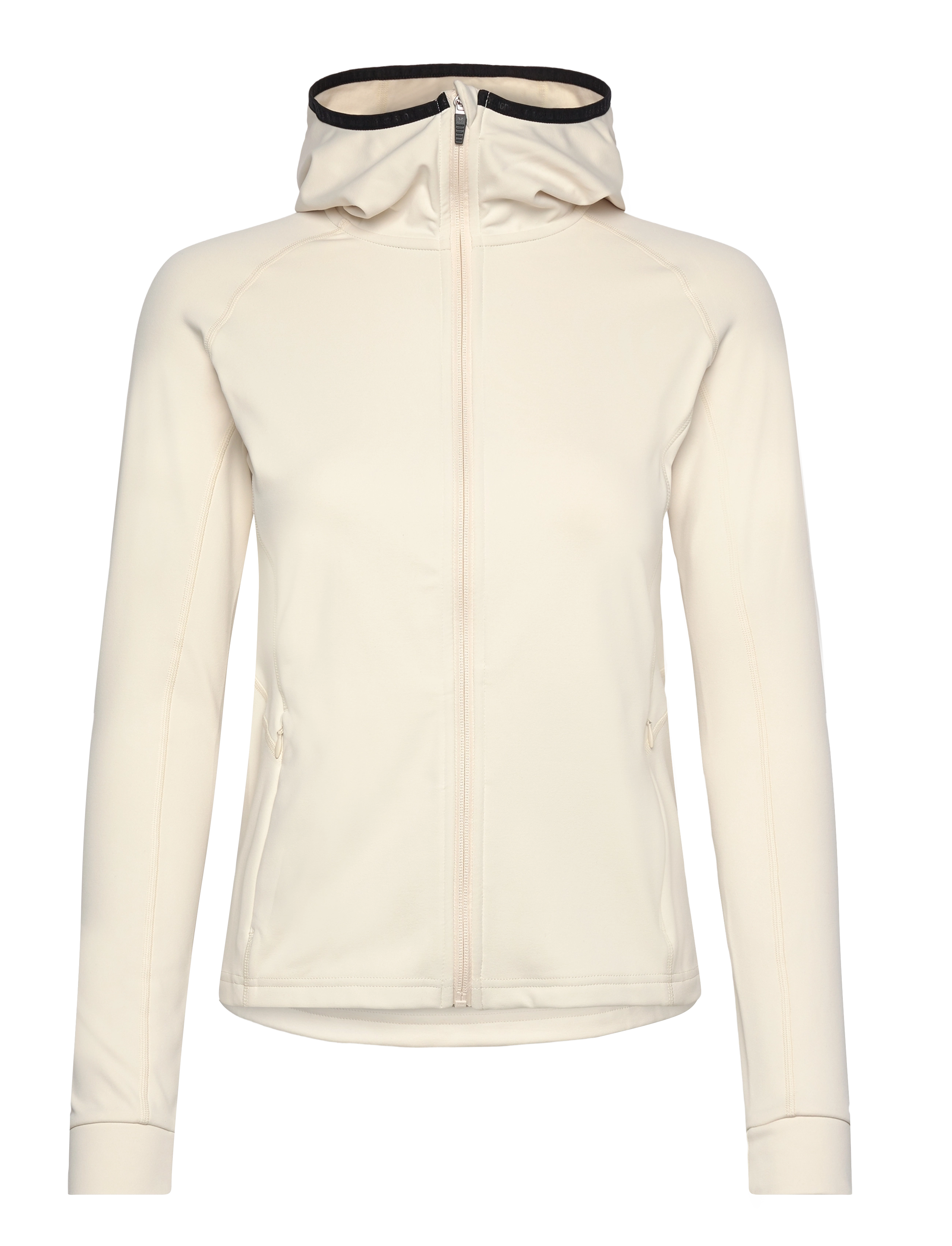 ROSSIGNOL W Mid Layer Thin Fz, L, Cream, Sport Clothing > Sport Fleeces & Midlayers, Dame