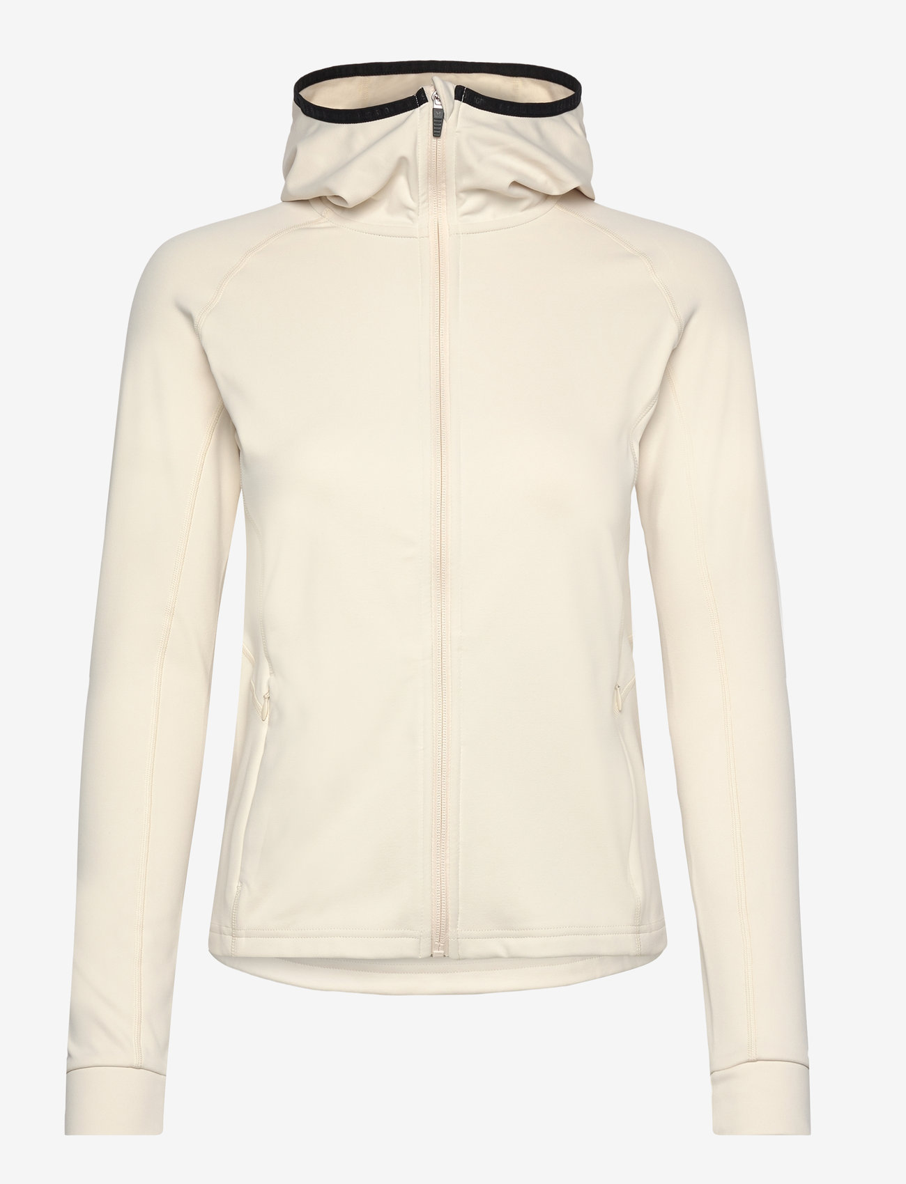 ROSSIGNOL - W MID LAYER THIN FZ - mid layer jackets - whitecap sand - 0