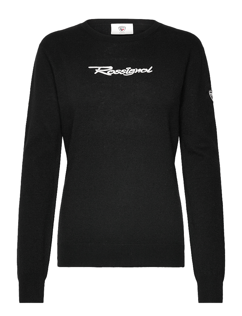 ROSSIGNOL - W SIGNATURE ROSSIGNOL KNIT - sweatshirts - black - 1