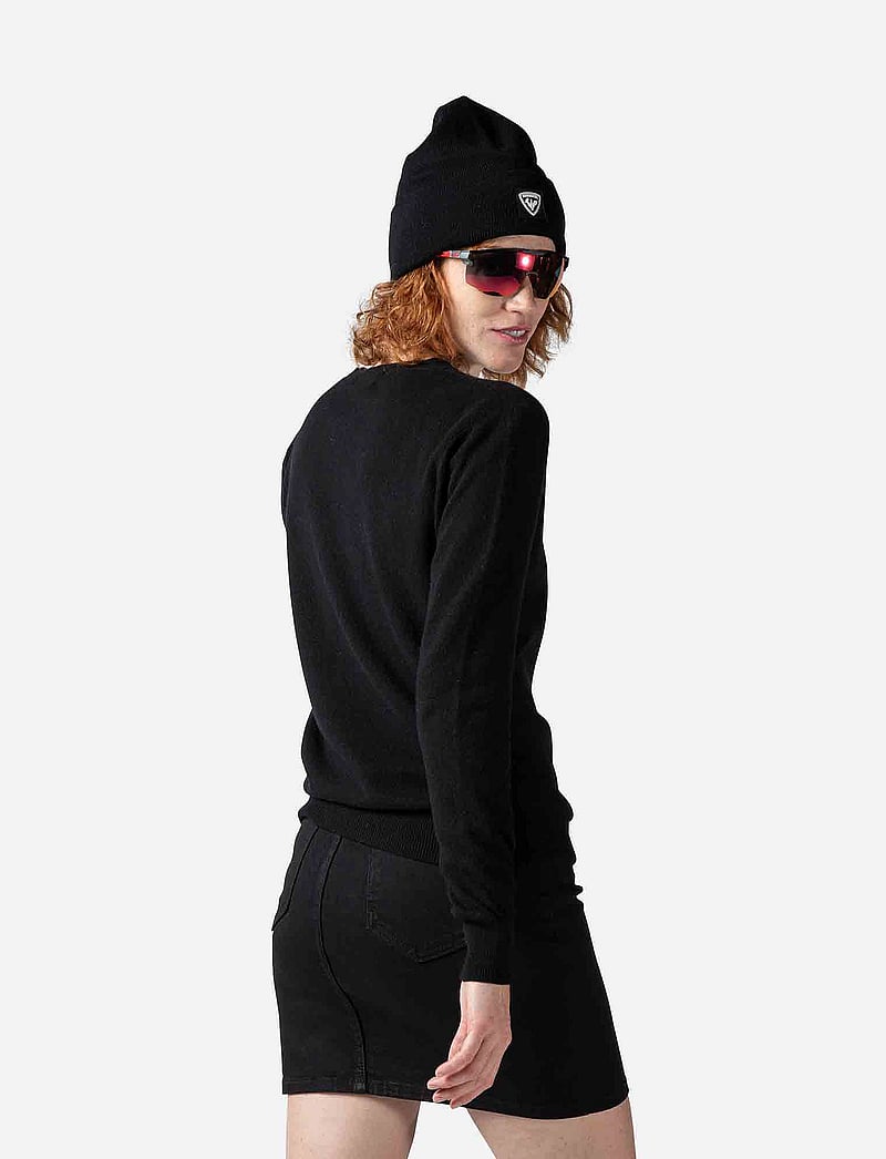 ROSSIGNOL - W SIGNATURE ROSSIGNOL KNIT - sweatshirts - black - 4