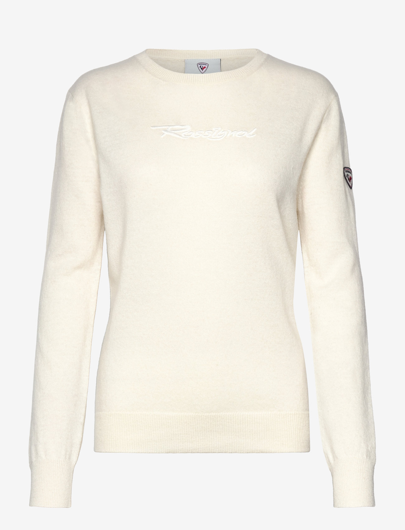 ROSSIGNOL - W SIGNATURE ROSSIGNOL KNIT - sweatshirts - white - 1
