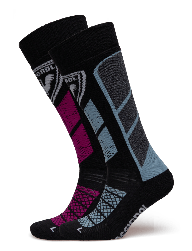 ROSSIGNOL - W THERMOTECH 2P - strümpfe - black - 0