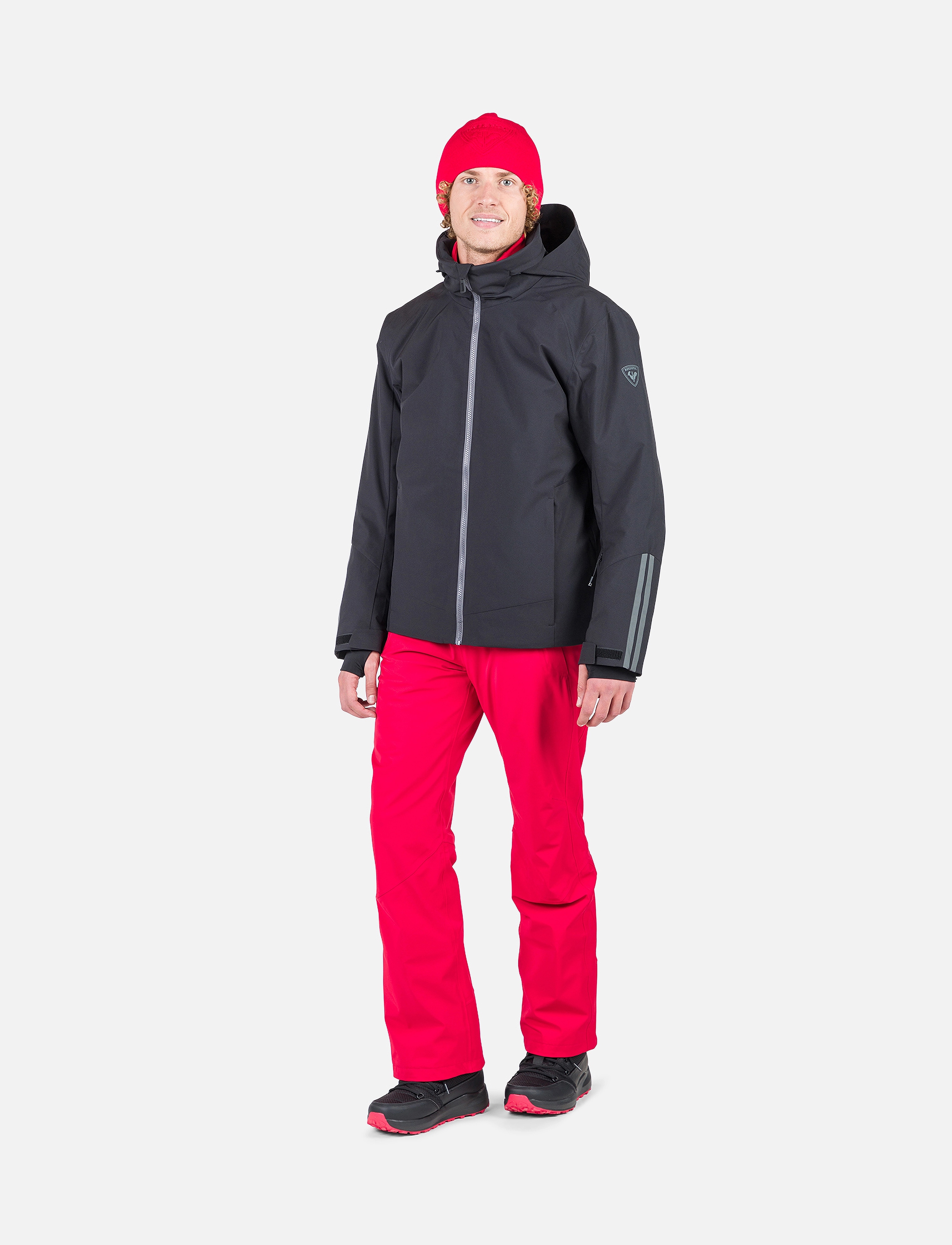 ROSSIGNOL - STRAWPILE JKT - skijakker - black - 5