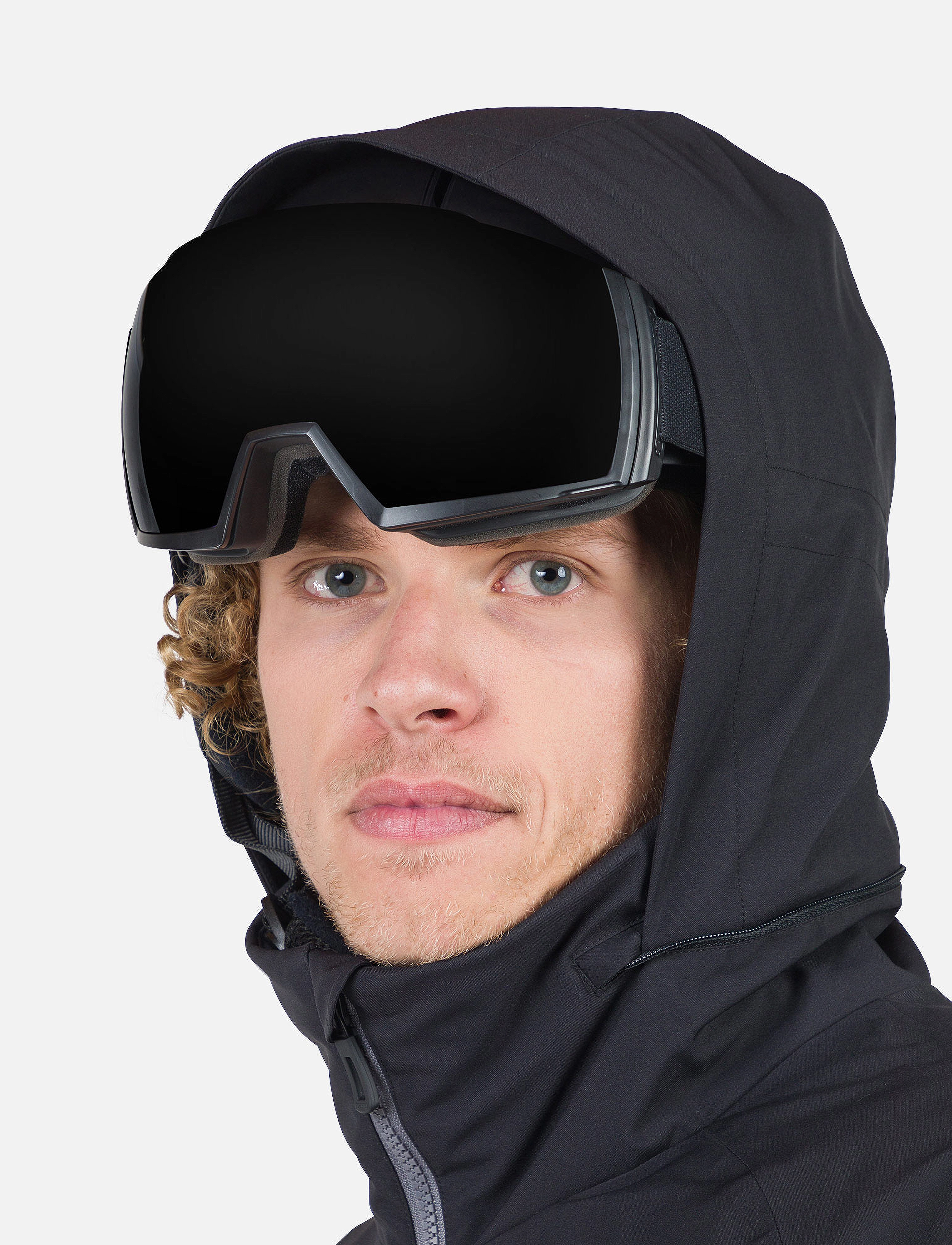 ROSSIGNOL STRAWPILE JKT - Streetstyle - BLACK / black