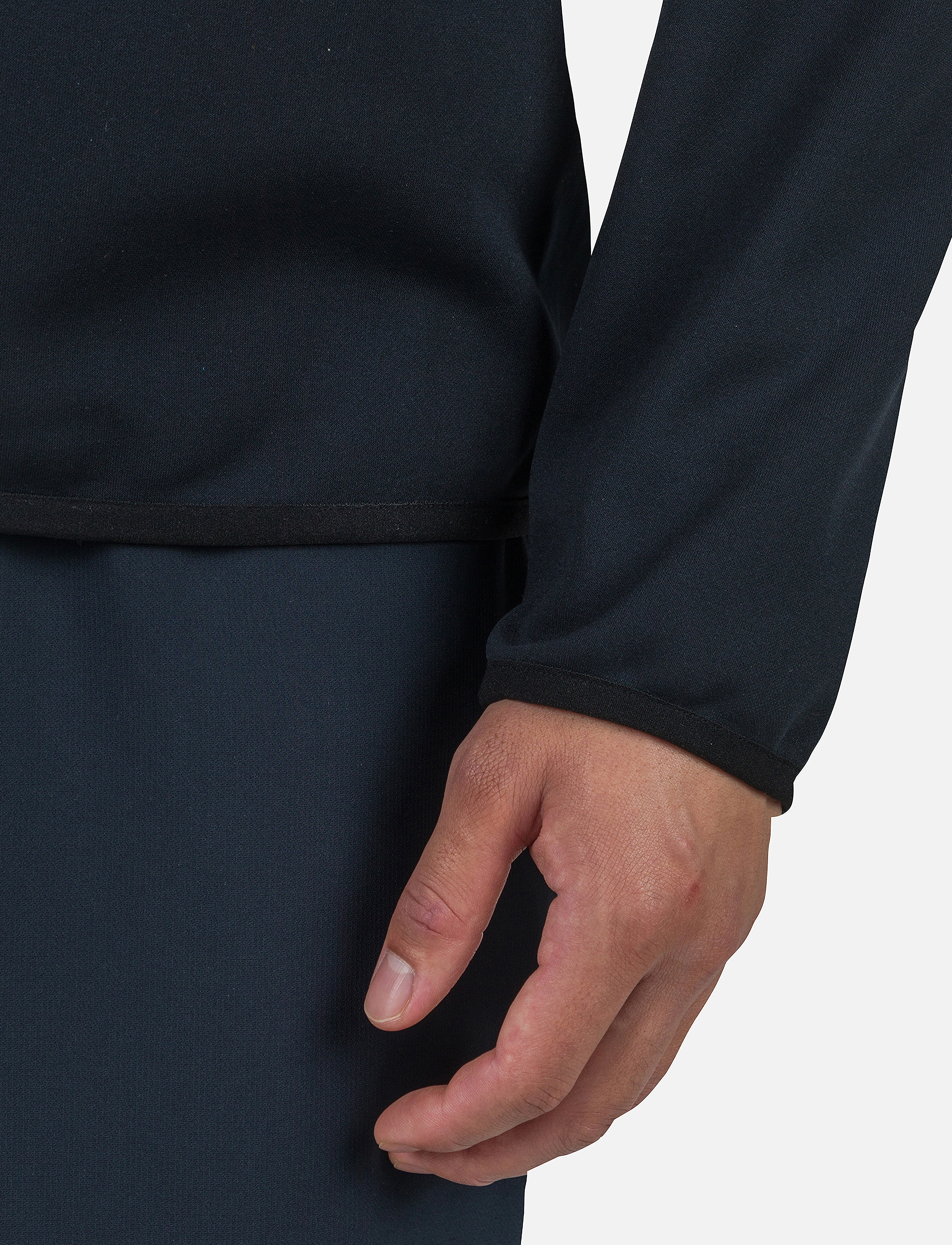 ROSSIGNOL - STRAWPILE FLEECE FZ - fleece & mellanlager - black - 4