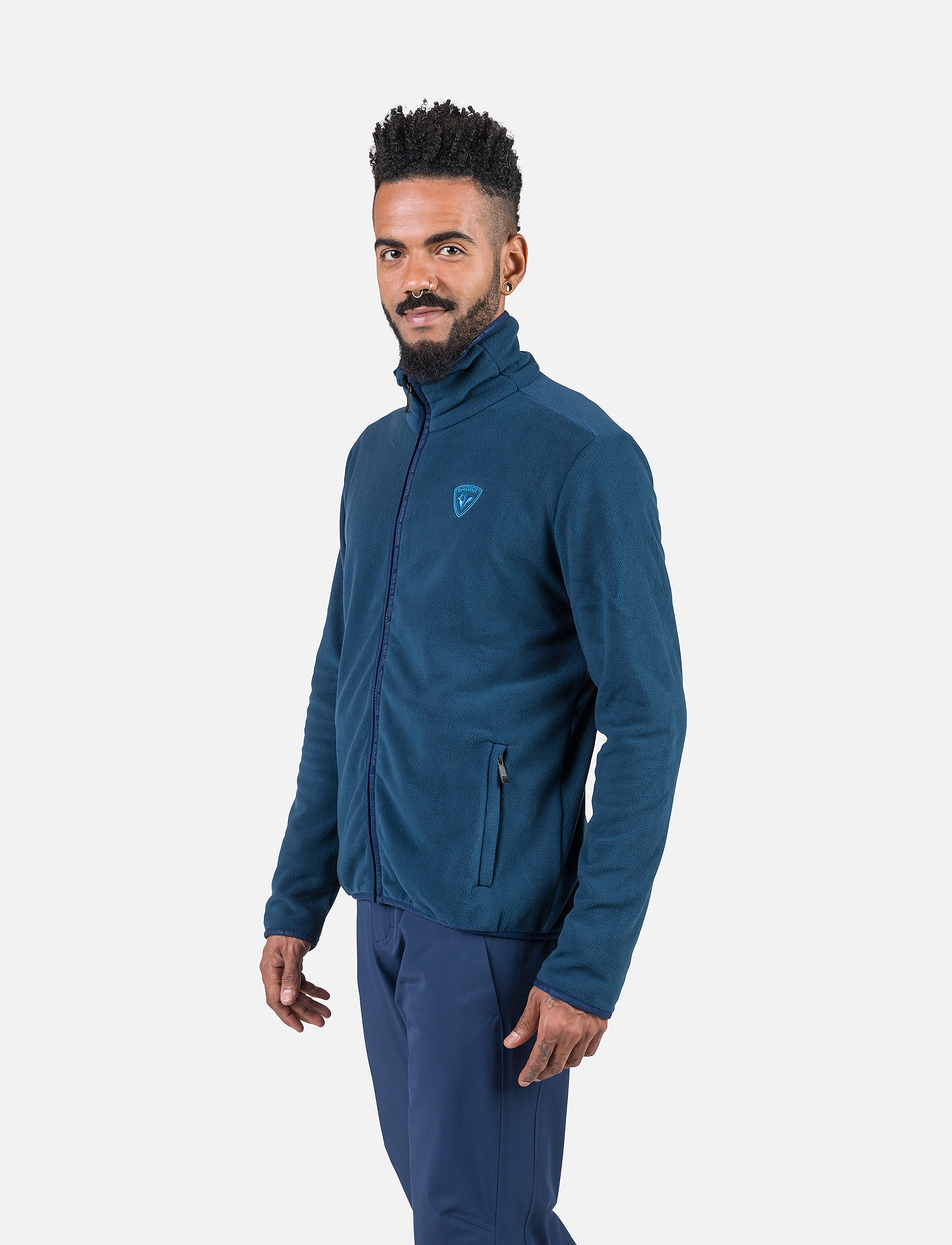 ROSSIGNOL - STRAWPILE FLEECE FZ - fleece en midlayers - dark navy - 4