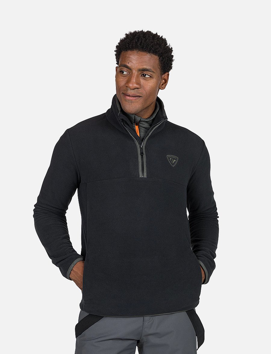 ROSSIGNOL - STRAWPILE FLEECE HZ - black - 0