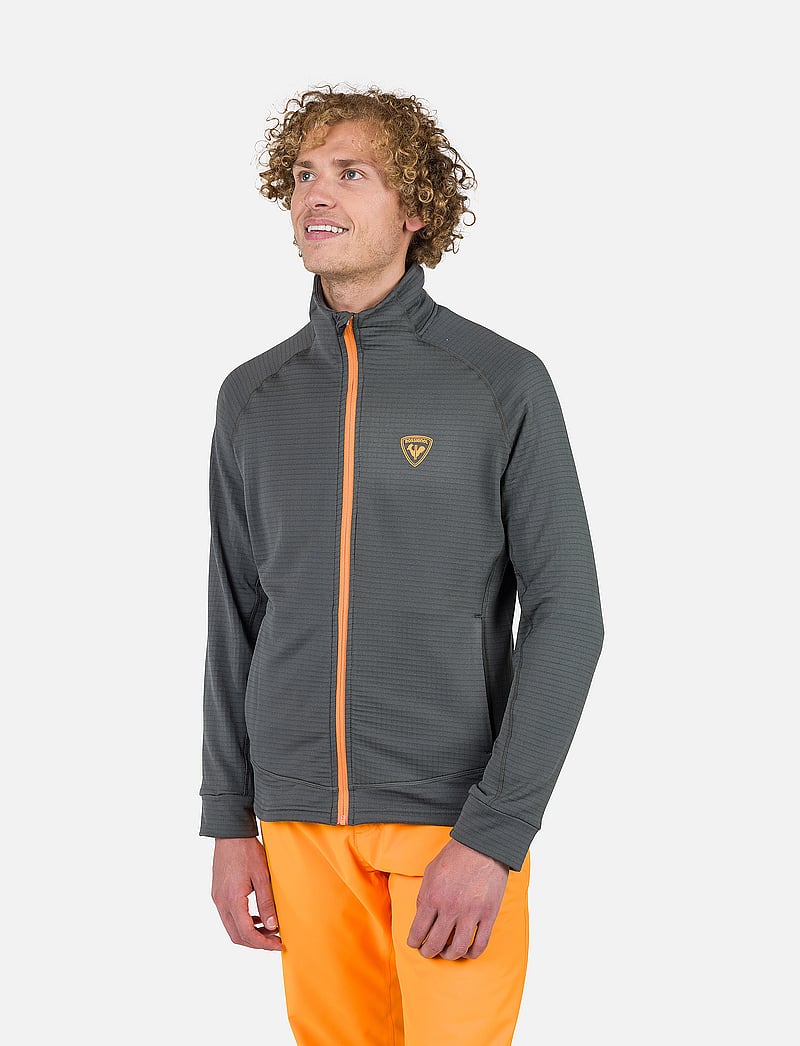 ROSSIGNOL - BLACKSIDE FLEECE FZ - onyx grey - 0
