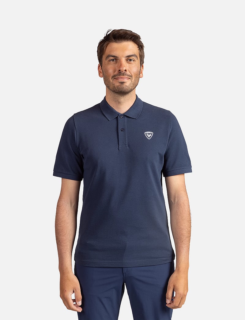 ROSSIGNOL - TRAYE POLO - toppar & t-shirts - navy - 0