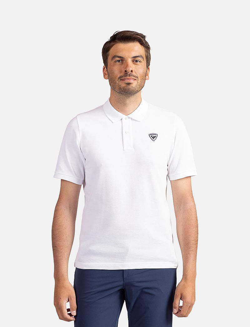 ROSSIGNOL - TRAYE POLO - toppe & t-shirts - white - 0