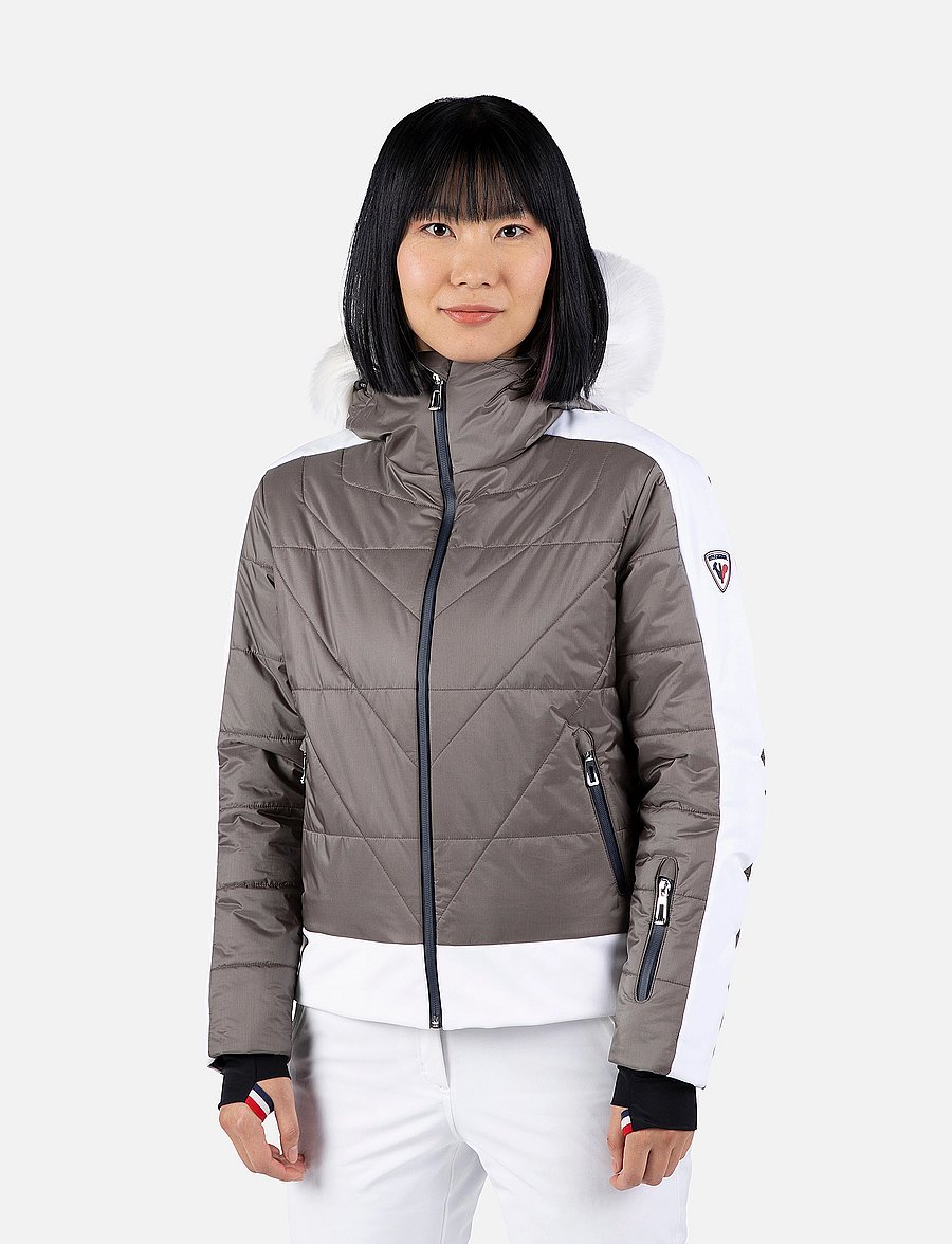 ROSSIGNOL - W VENTINA BOMBER Jacket - silver - 0