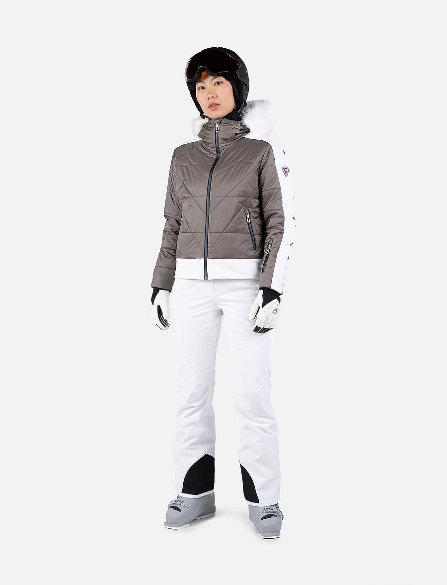 ROSSIGNOL - W VENTINA BOMBER Jacket - silver - 3