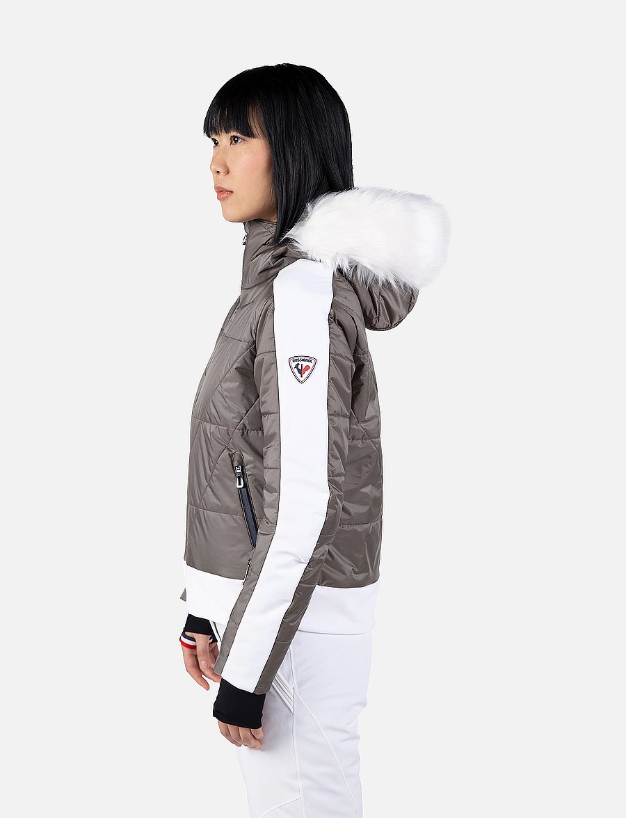 ROSSIGNOL - W VENTINA BOMBER Jacket - silver - 5
