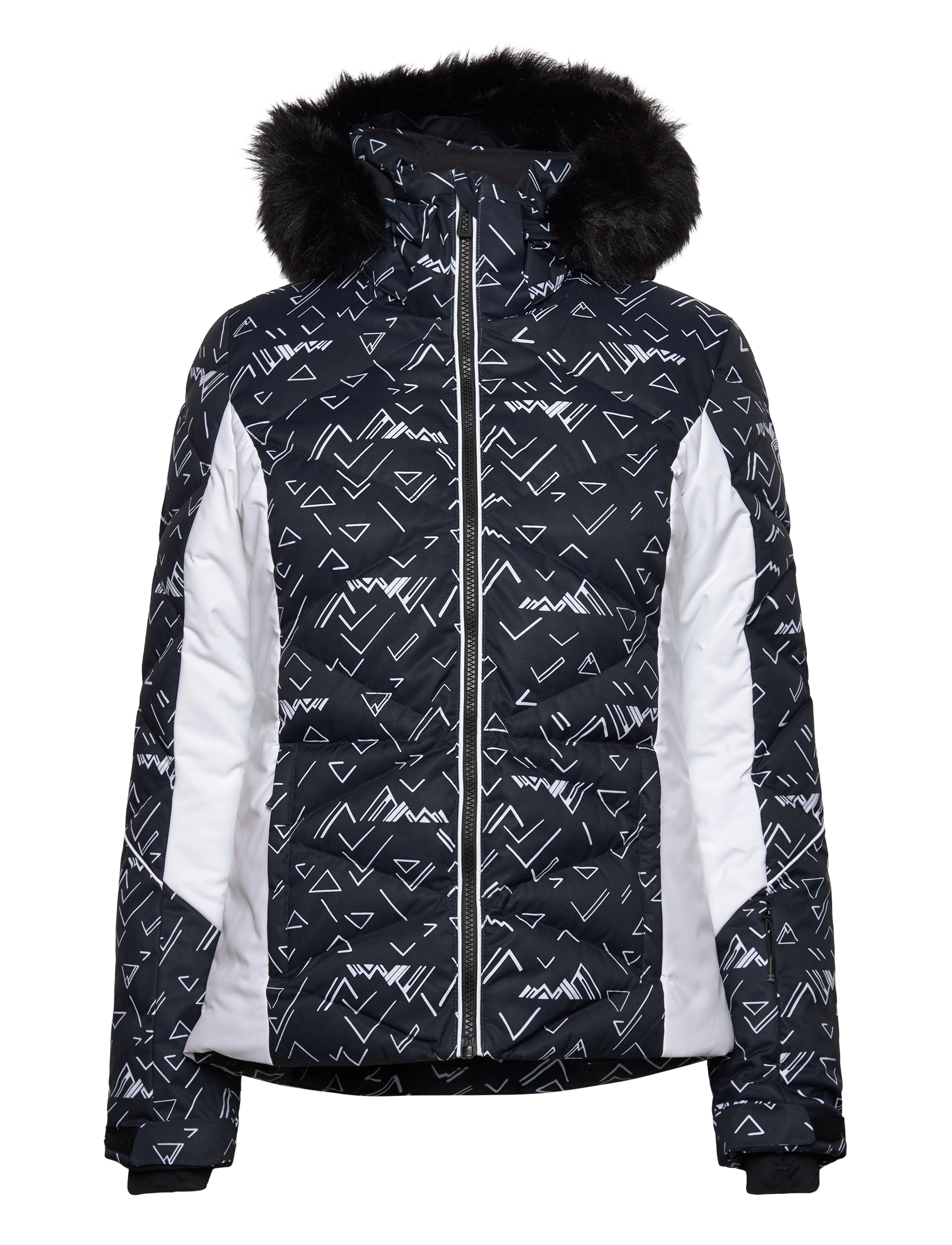 ROSSIGNOL W STACI PR PUFFY Jacket - Ski jackets - BLACK / black