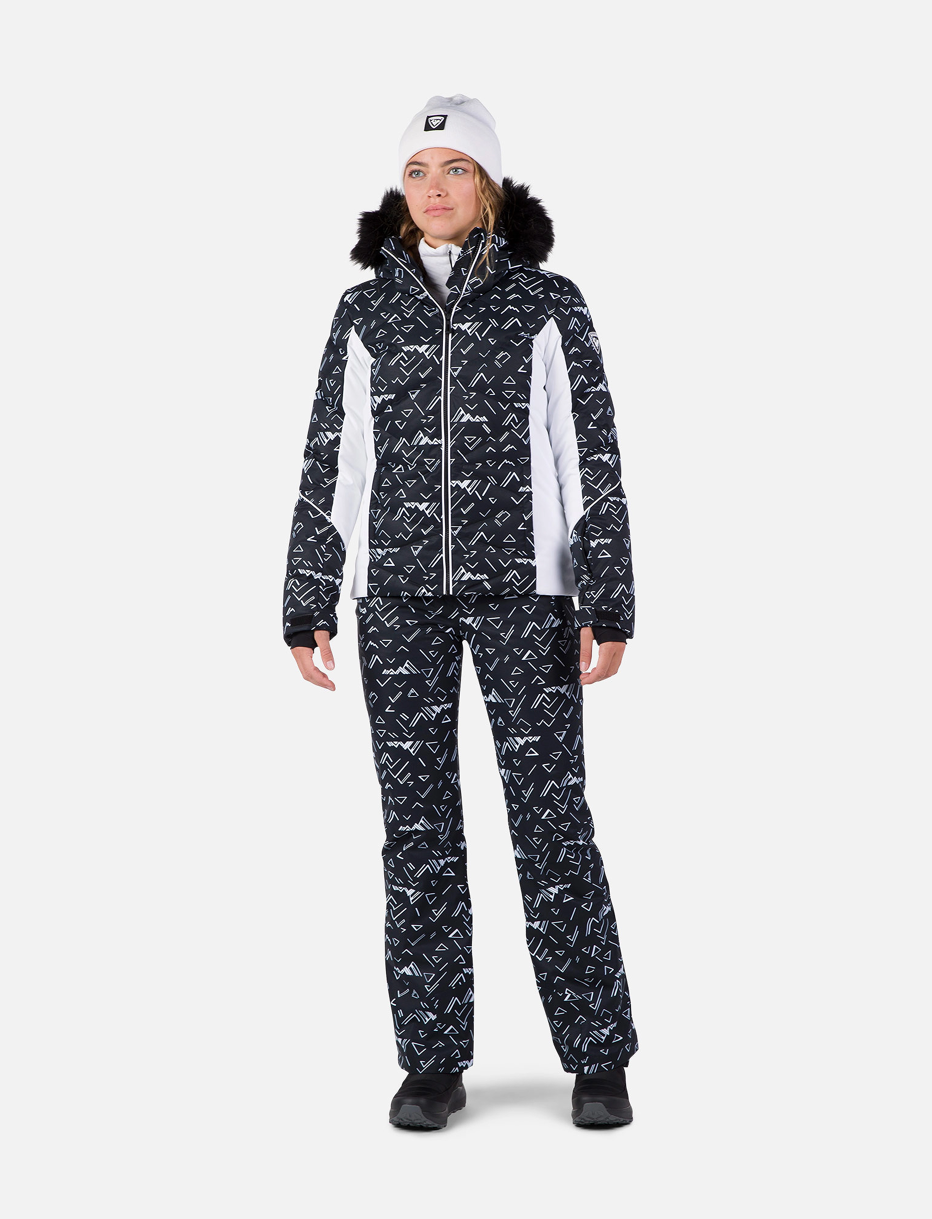 ROSSIGNOL - W STACI PR PUFFY Jacket - skijacken - black - 3