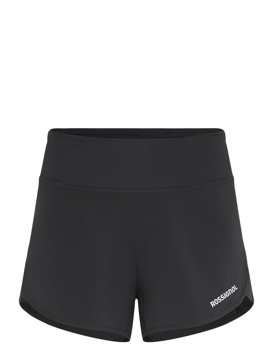 ROSSIGNOL - W SAPA SHORT - løbeshorts - black - 0