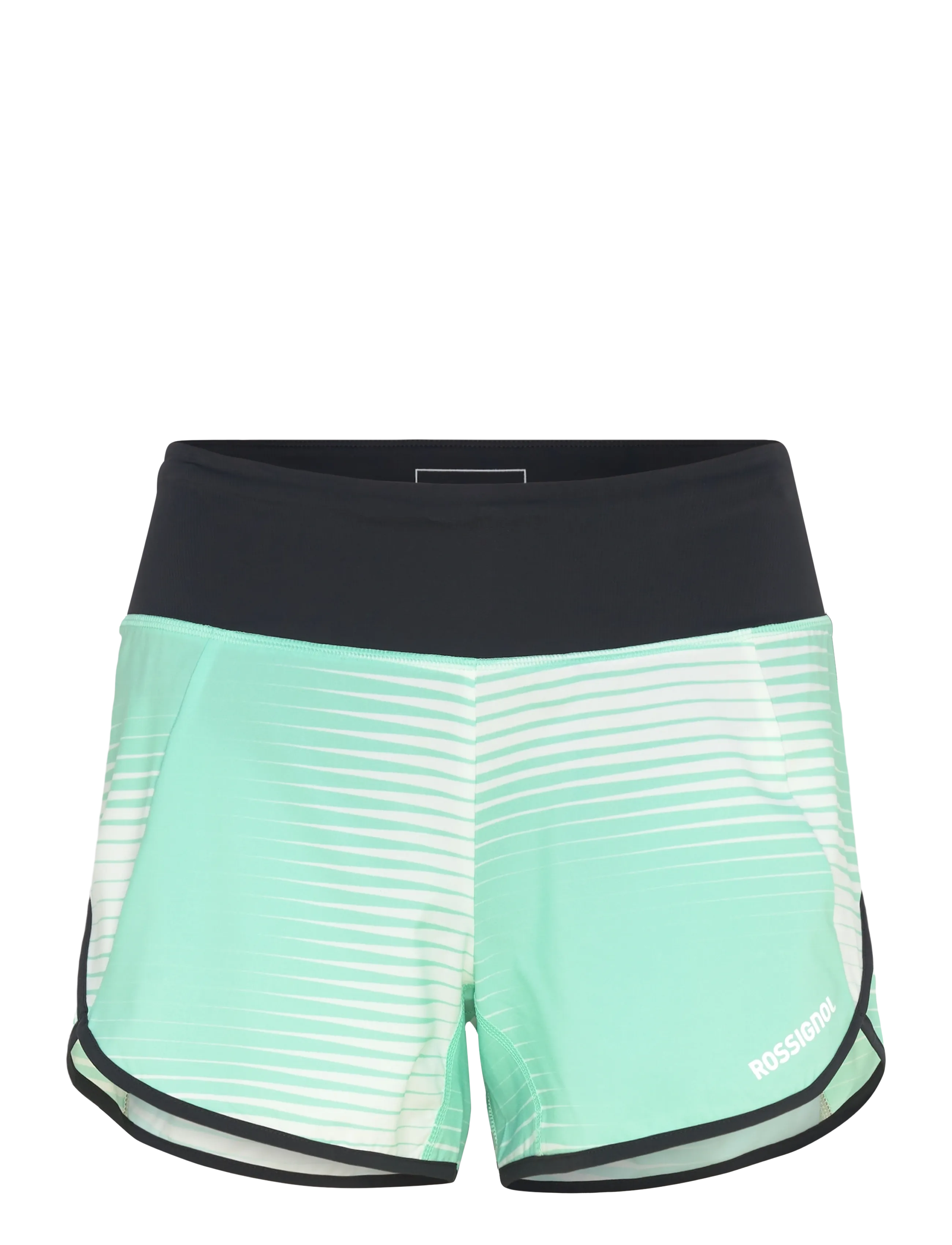 ROSSIGNOL W SAPA SHORT - Nederdelar - WHITE LINE FOGG / green