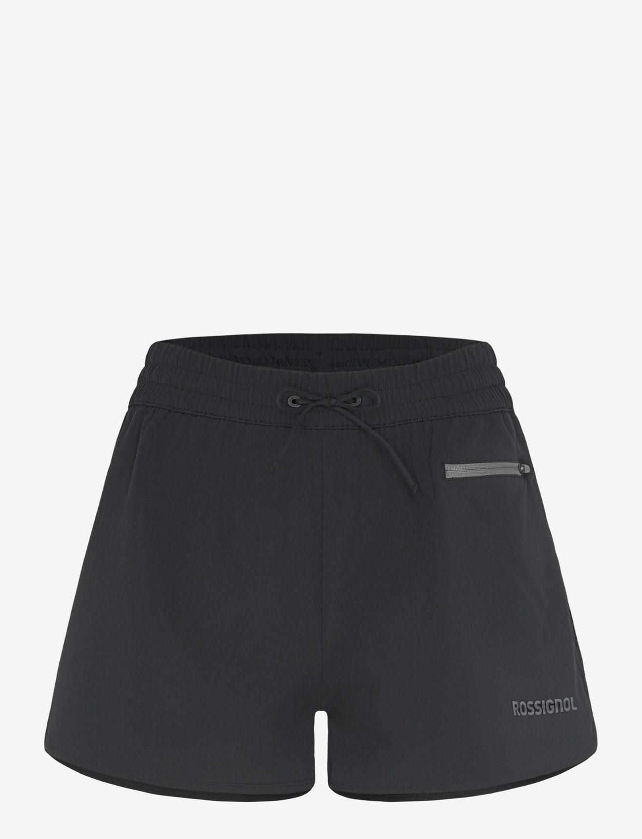 ROSSIGNOL - W SIDELHORN SHORT 3' - ulkoilushortsit - black - 0