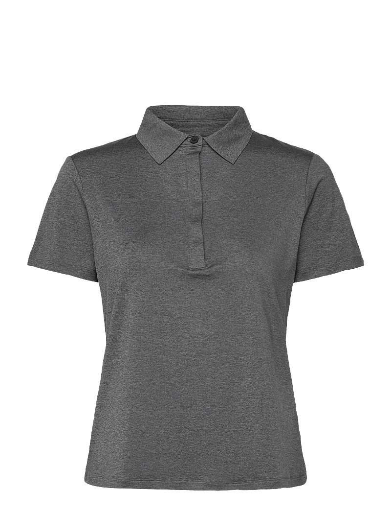 ROSSIGNOL - W CLOUDREST POLO - oberteile & t-shirts - onyx grey - 0