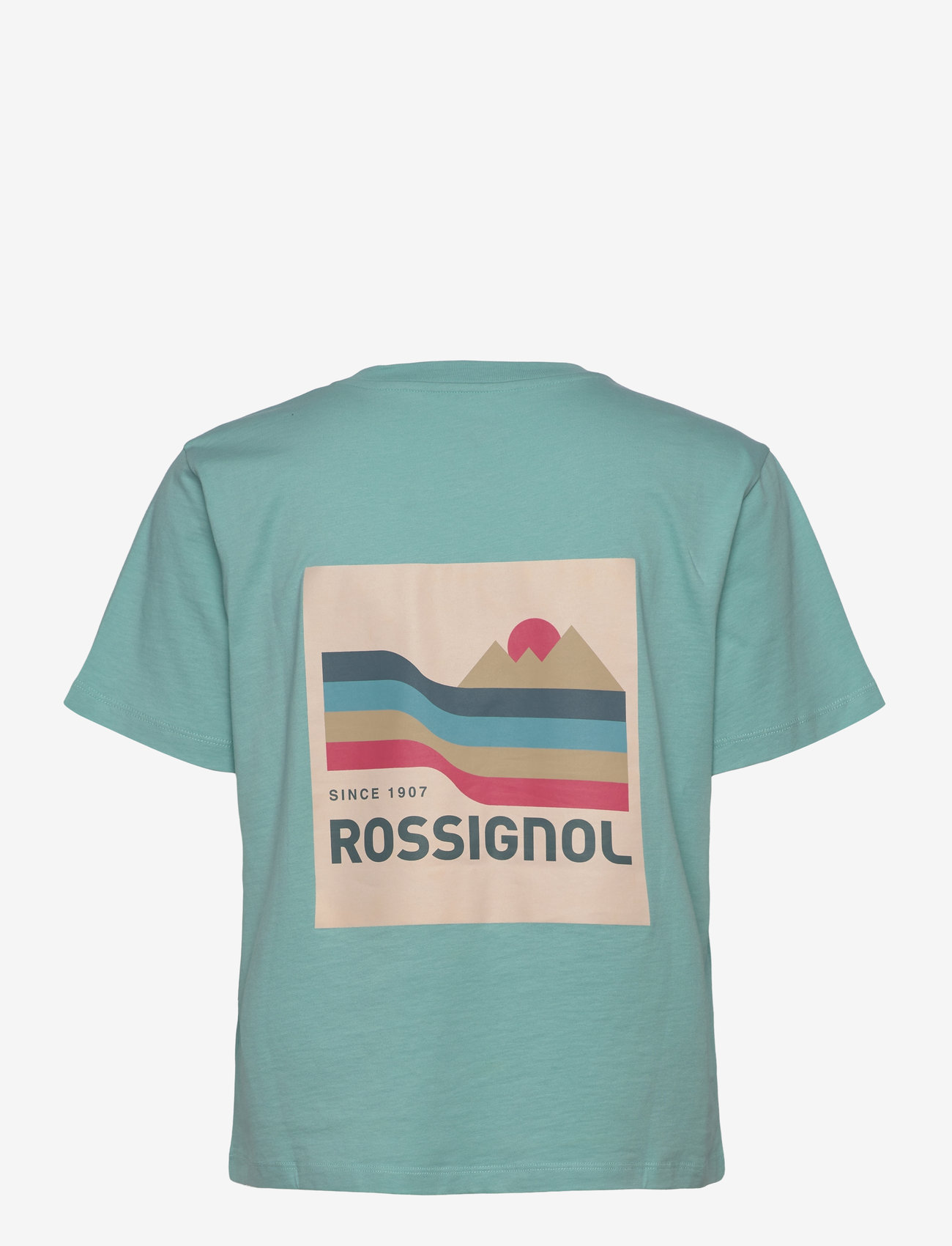 ROSSIGNOL - W WATERFALL TEE - t-shirts - caribbean - 1