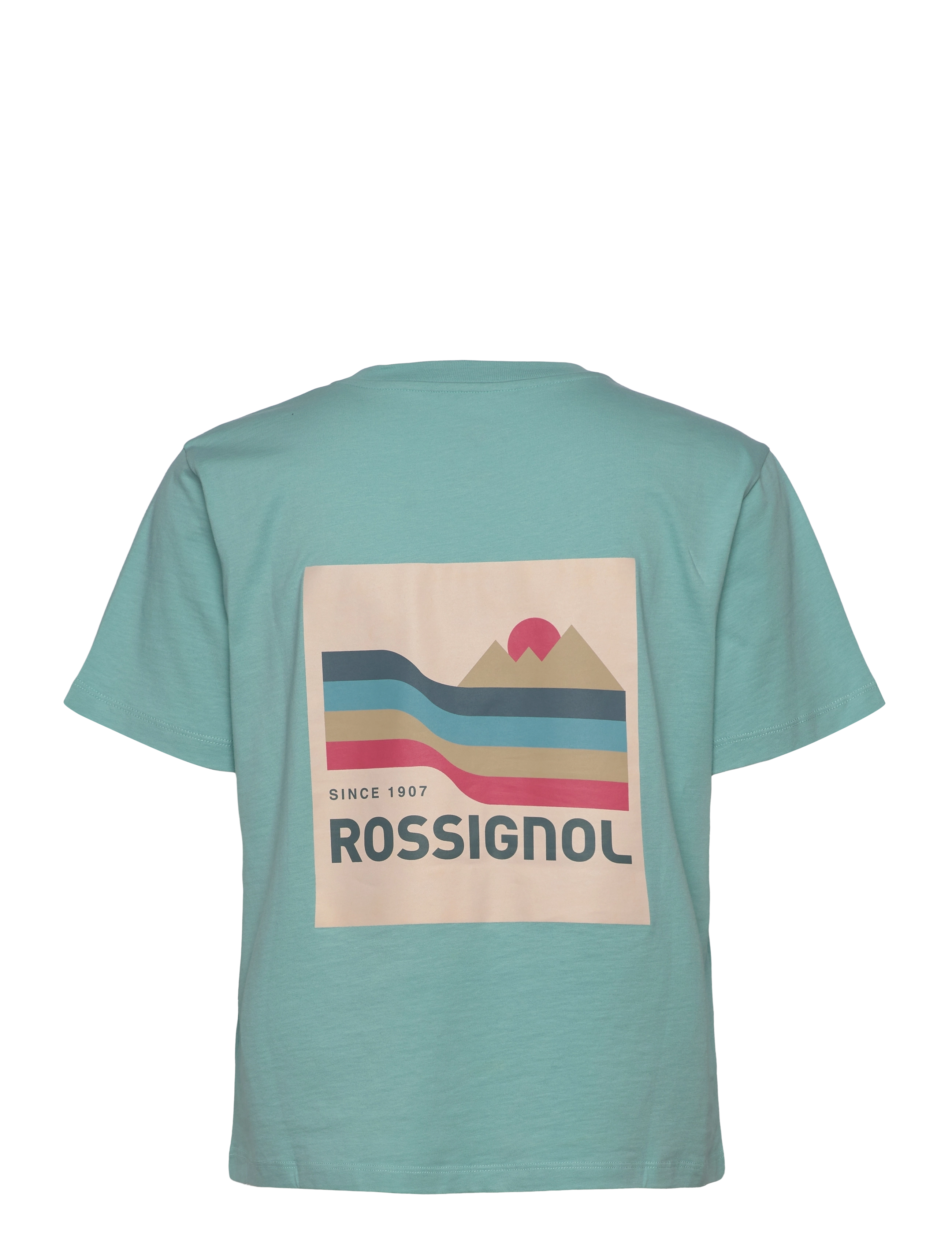 ROSSIGNOL - W WATERFALL TEE - t-shirts - caribbean - 1