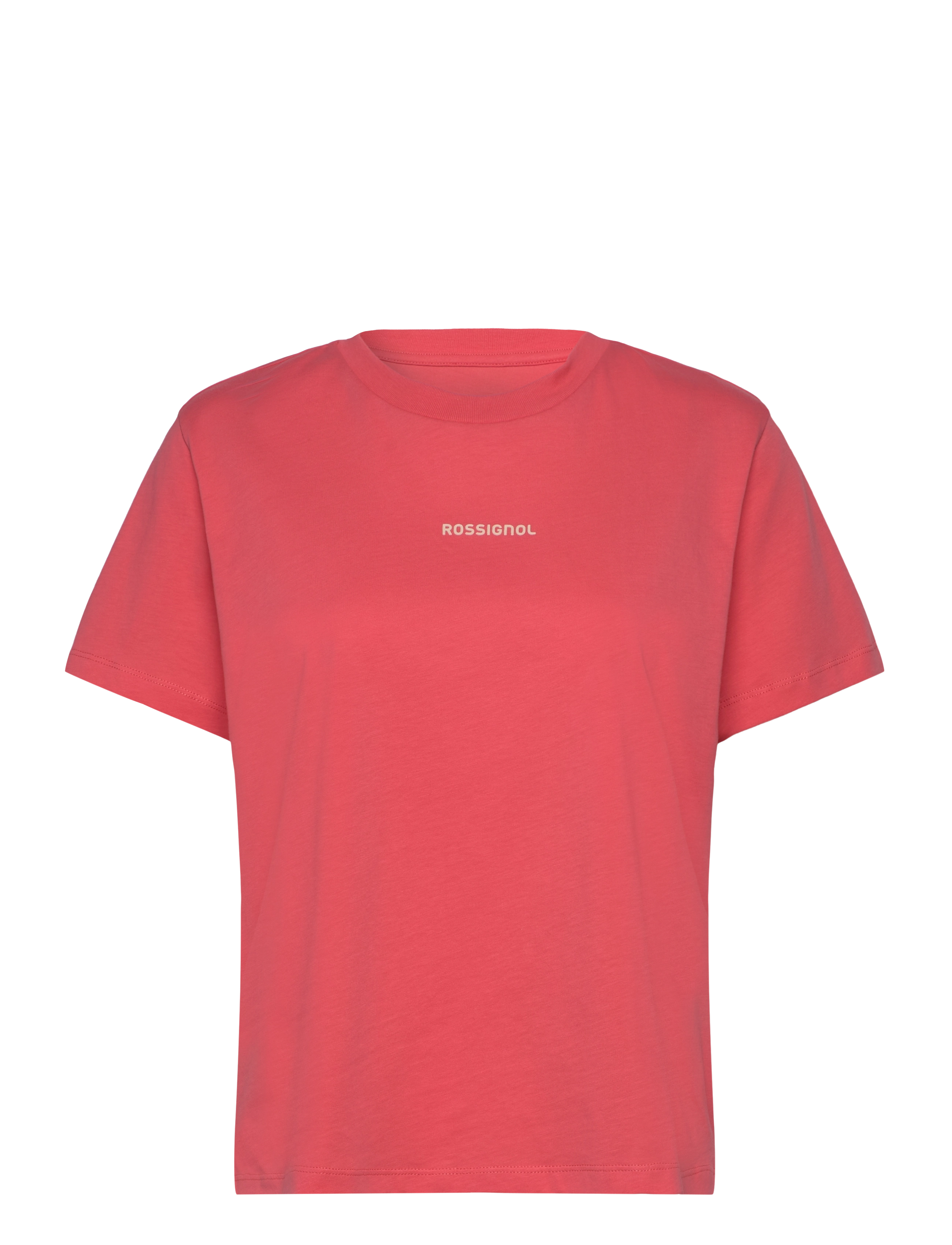 ROSSIGNOL W Waterfall Tee, Kvinder, Kortærmet T-shirt, Rød, Str: XS