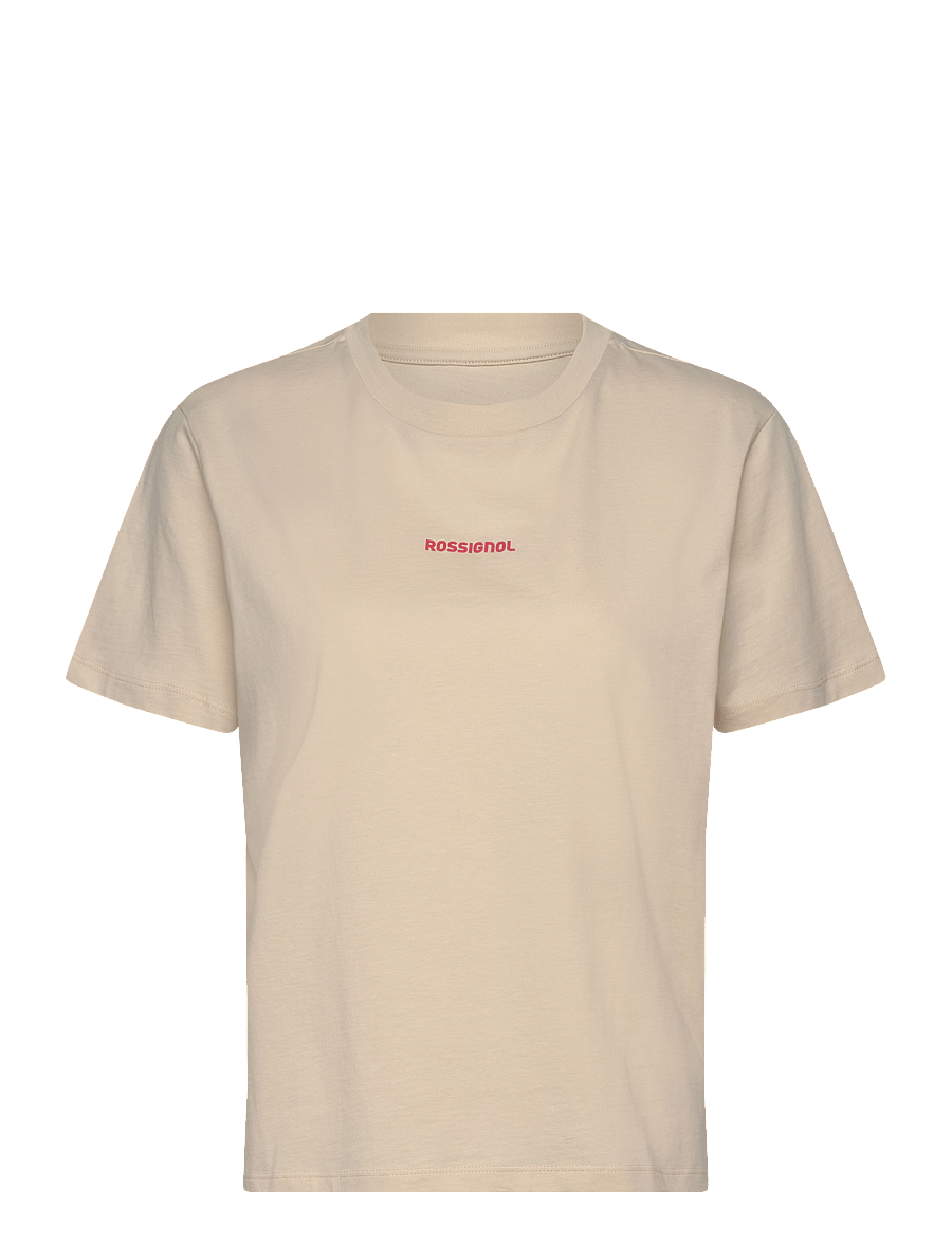 ROSSIGNOL - W WATERFALL TEE - t-shirts - whitecap sand - 0