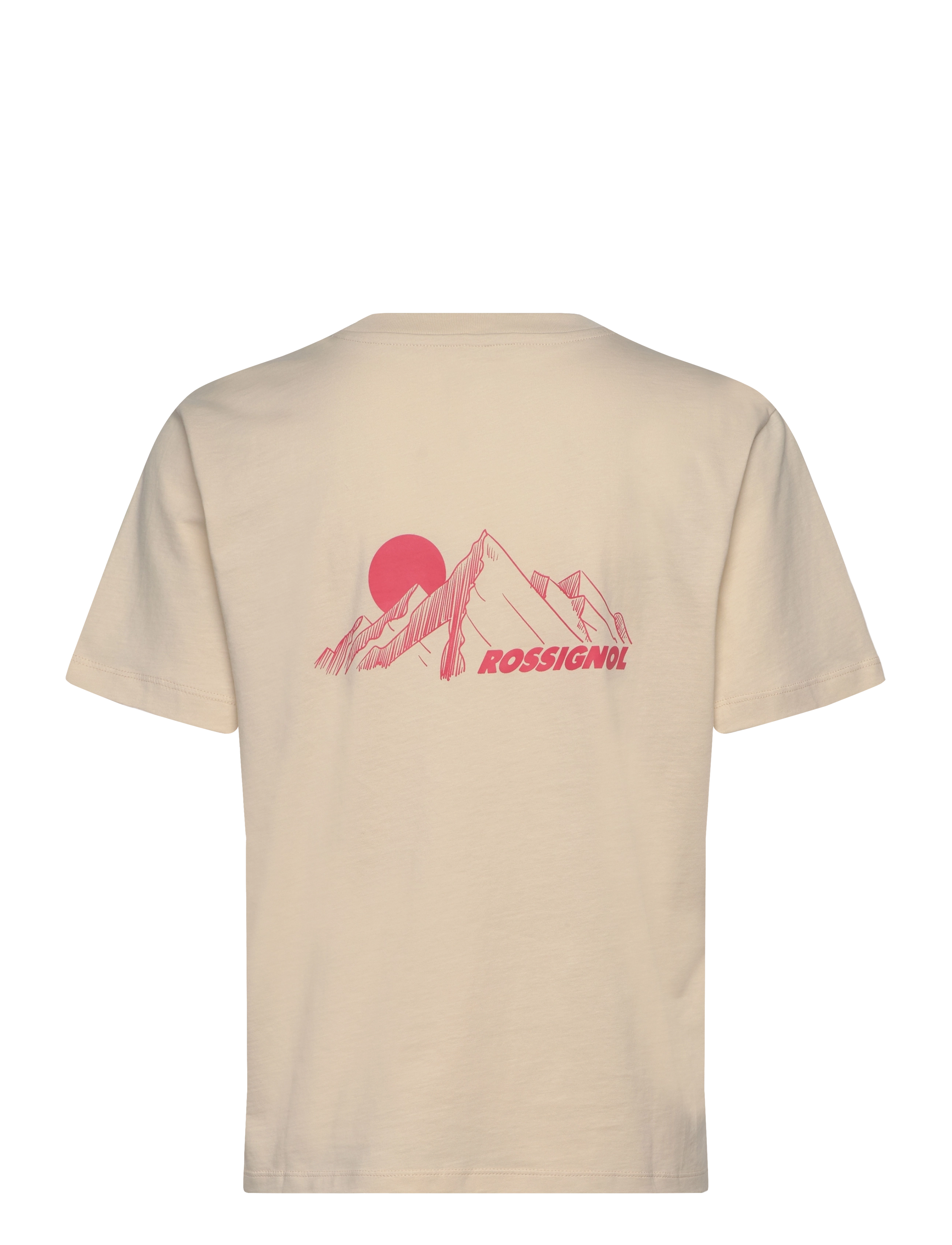 ROSSIGNOL - W WATERFALL TEE - t-shirts - whitecap sand - 1