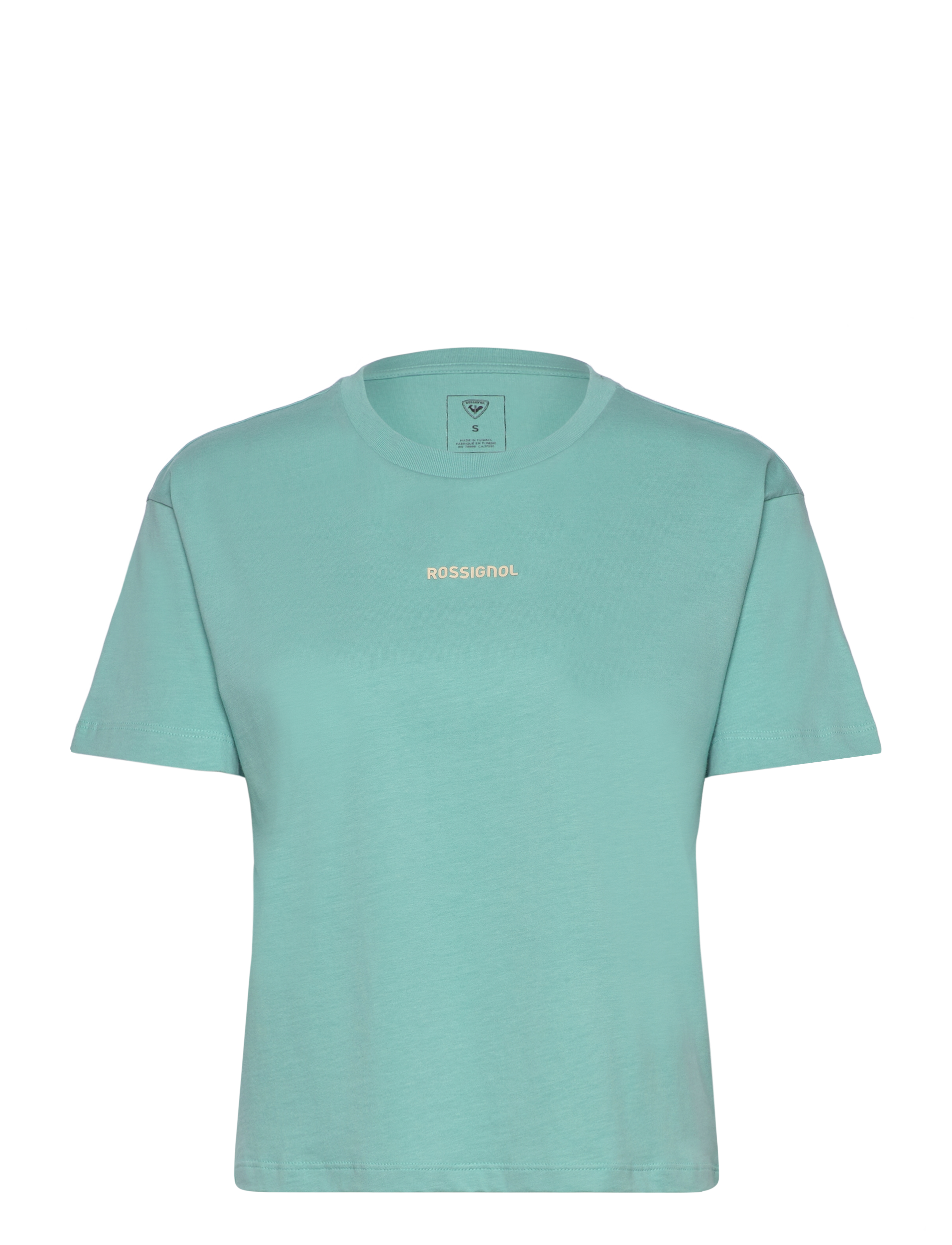 ROSSIGNOL W Presset Tee, Kvinder, Kortærmet T-shirt, Blå, Str: XS