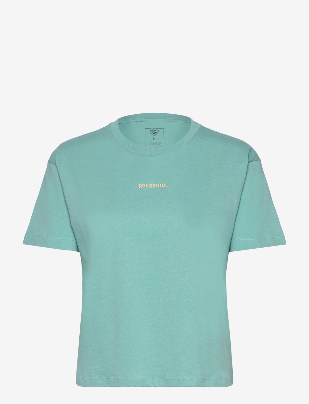 ROSSIGNOL - W PRESSET TEE - t-shirts - caribbean - 0
