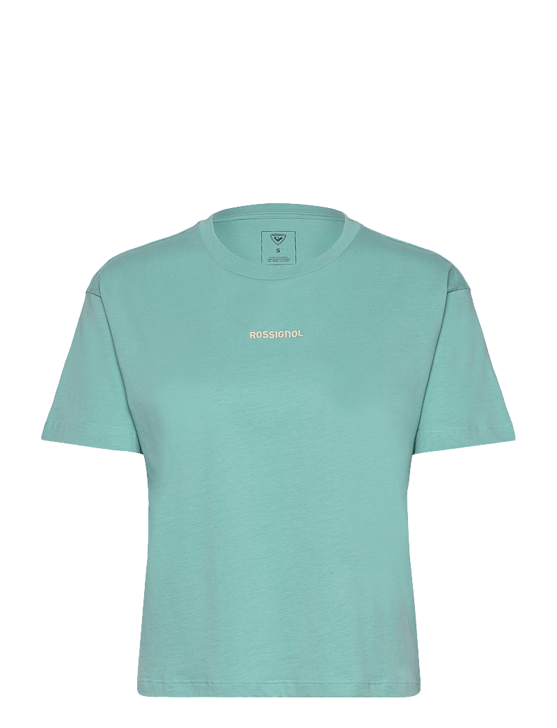 ROSSIGNOL - W PRESSET TEE - t-shirts - caribbean - 0
