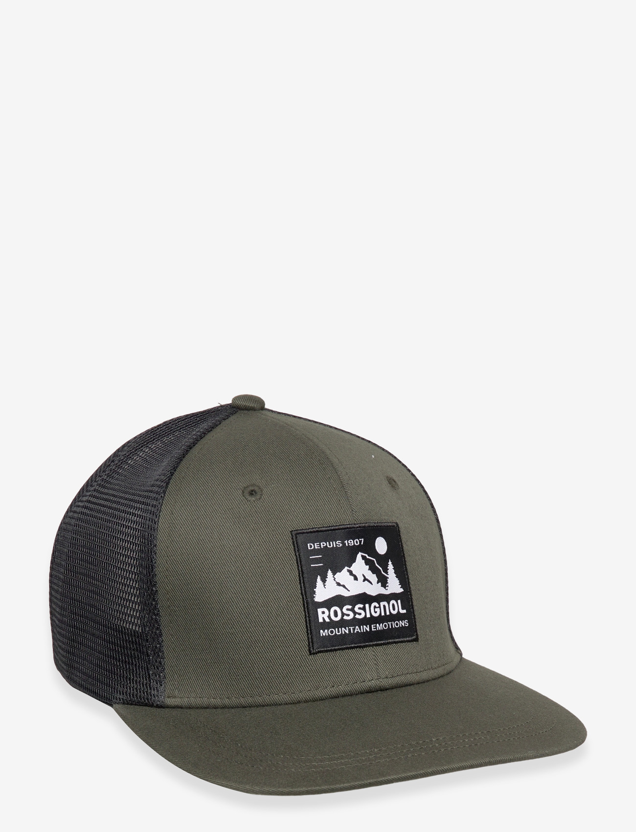 ROSSIGNOL - MID CROWN TRUCKER CAP - kasketter & caps - olive shadow - 0