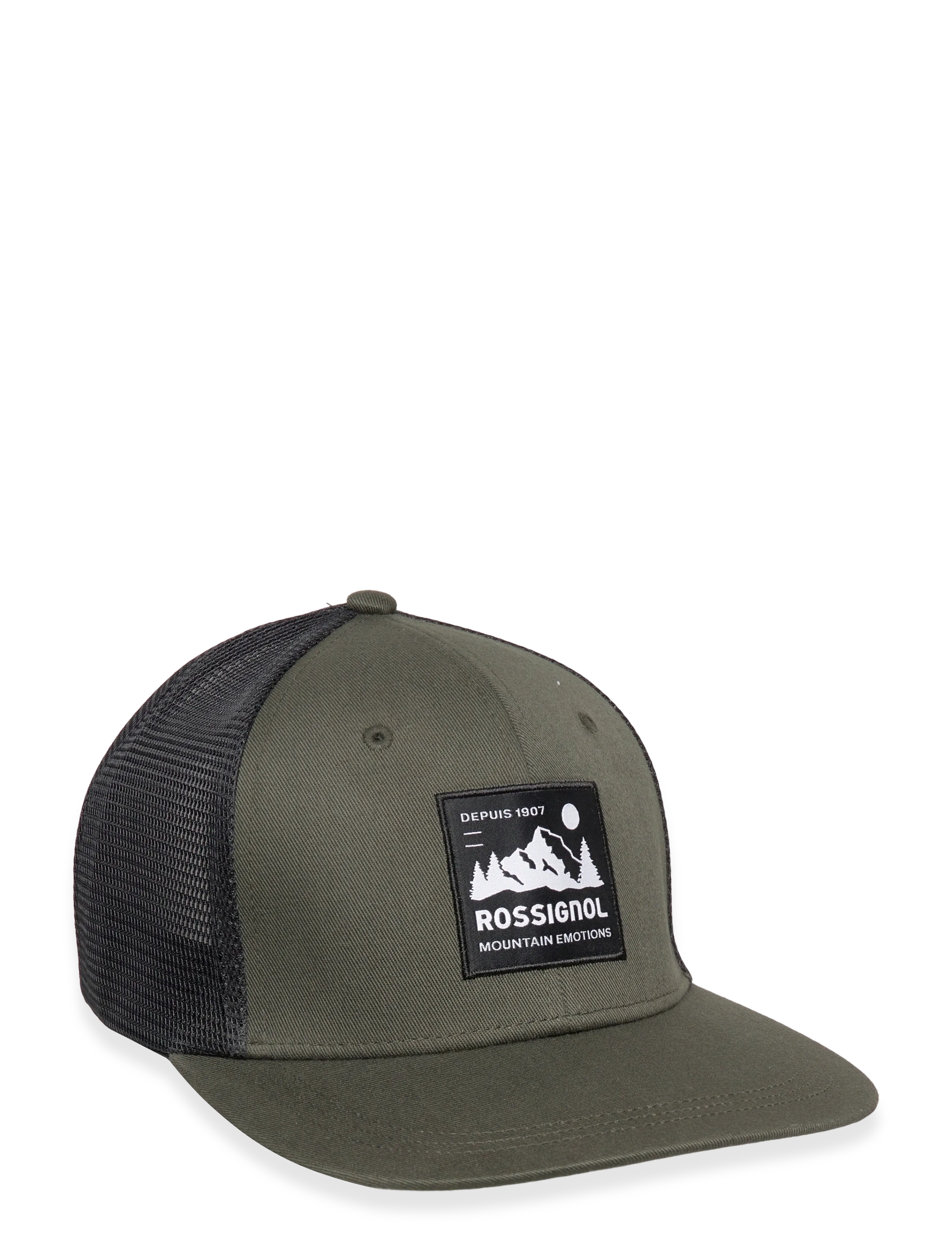 ROSSIGNOL MID CROWN TRUCKER CAP - Bonnets et Casquettes - OLIVE SHADOW / multi