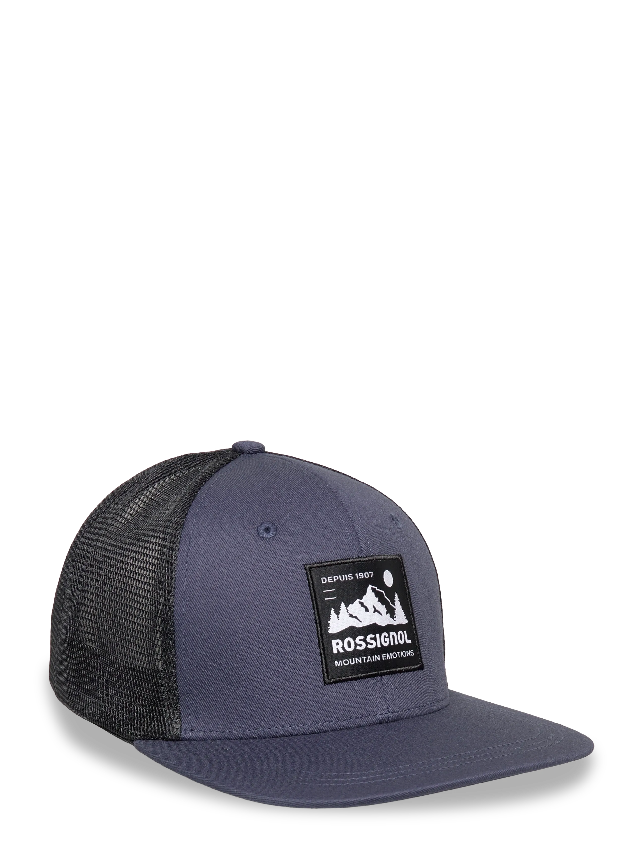 ROSSIGNOL MID CROWN TRUCKER CAP - View all - TRUE NIGHT BLUE / multi